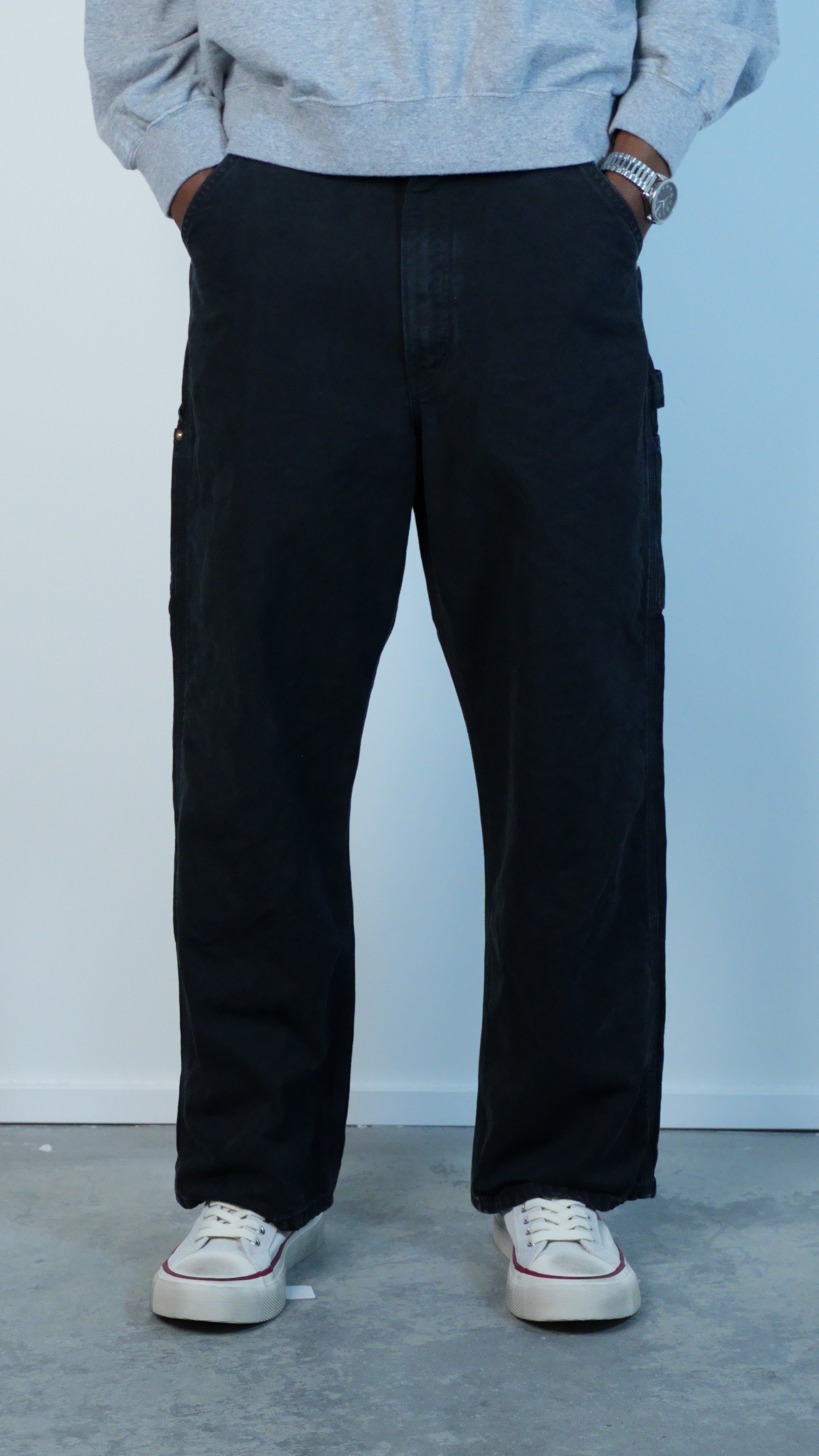 パンツ orslow DAD'S FIT PAINTER PANTS black orSlow DAD'S FIT OXFORD PAINTER PANTS BLACK – A-Priori