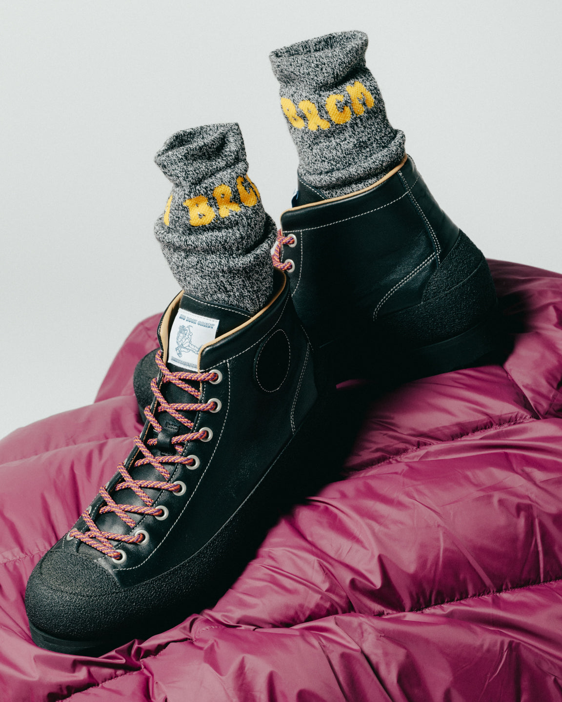 Big Rock Wool Sock Salt & Pepper