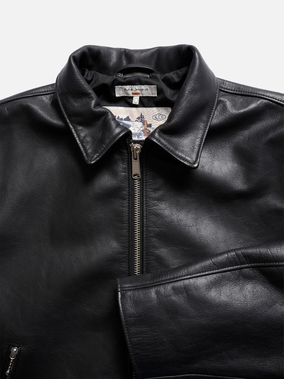 Eddy Rider Leather Jacket Black