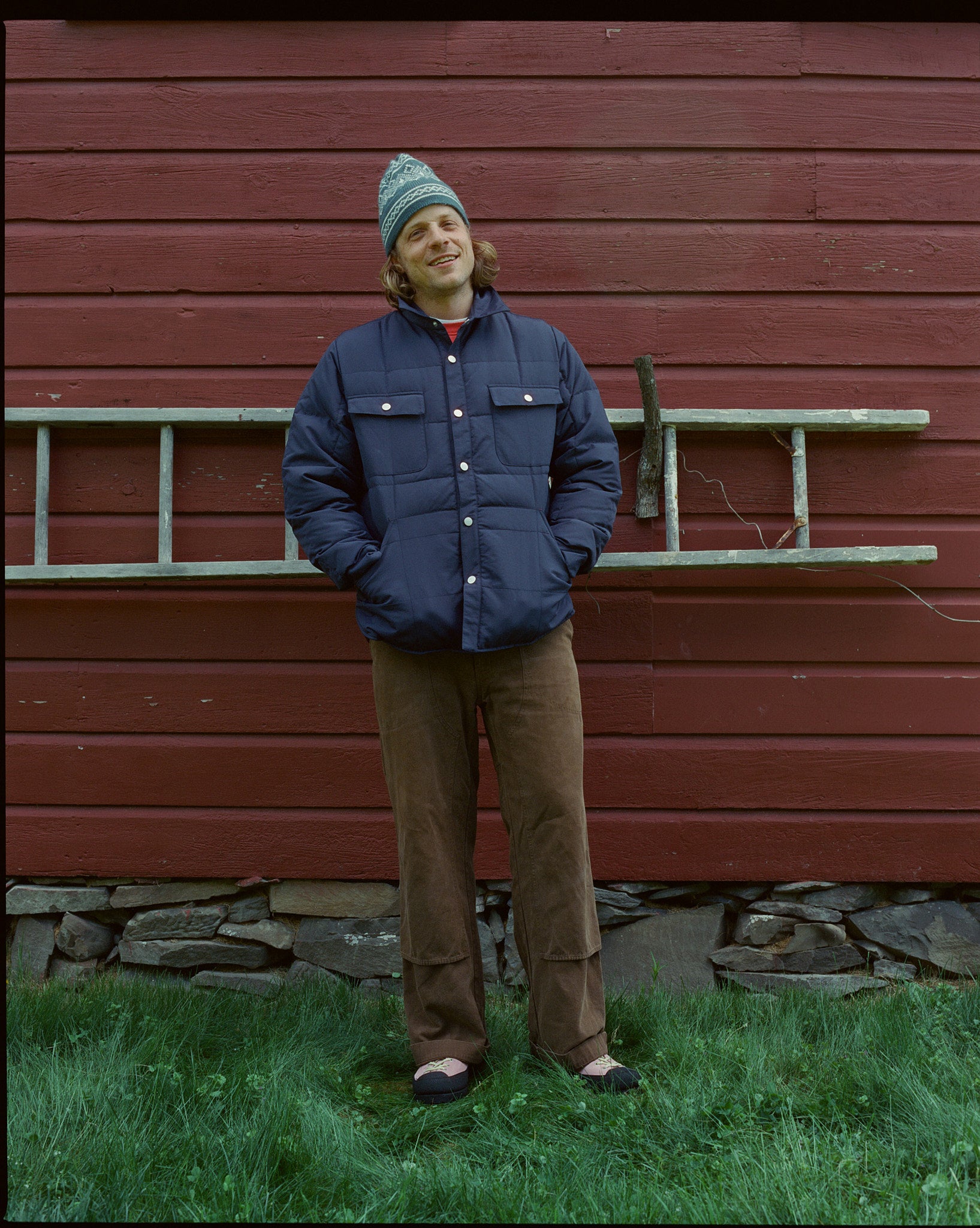 Stowe Mosaic Beanie Spearmint