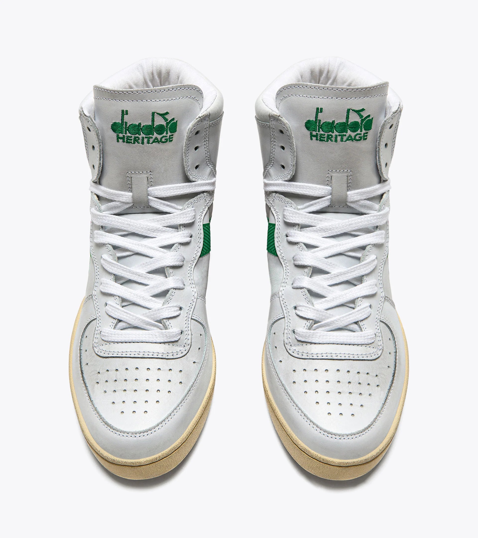 Mi Basket Used White/Verdant Green