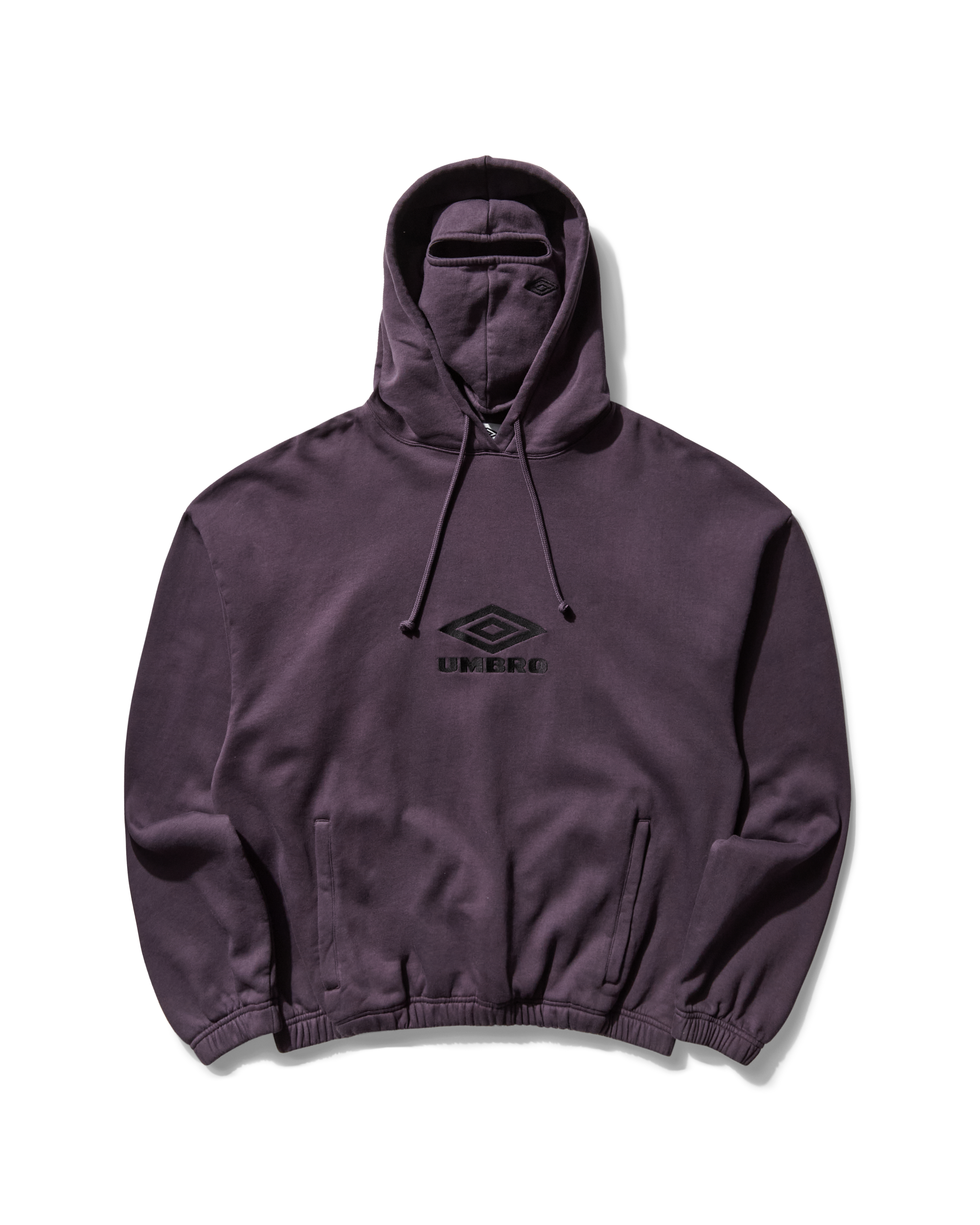 Og Logo Mask Hoodie Dark Purple