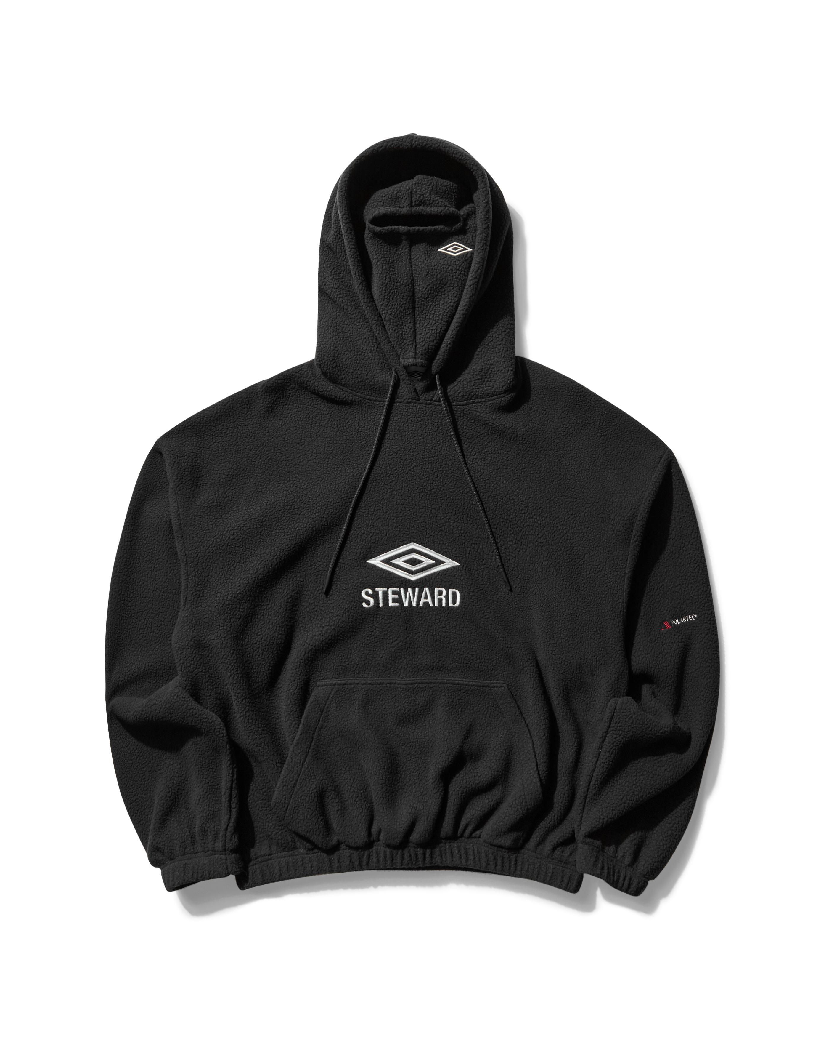 UMBRO Steward Masked Fleece Dark Grey – A-Priori