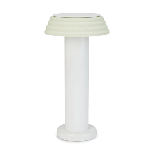 Sowden Portable Lamp Wht/Grn