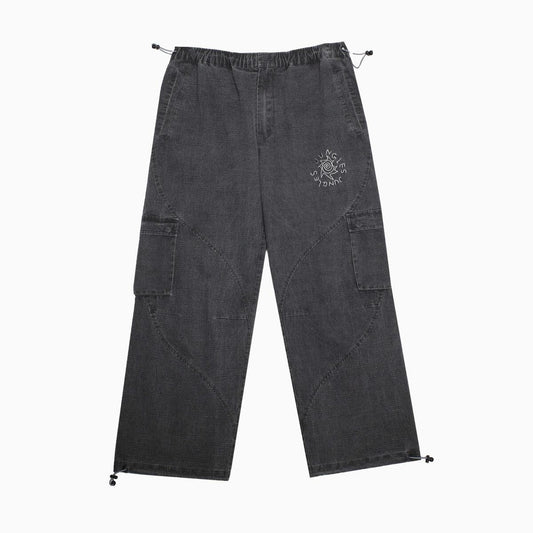 Washed Ripstop Parachute Pant