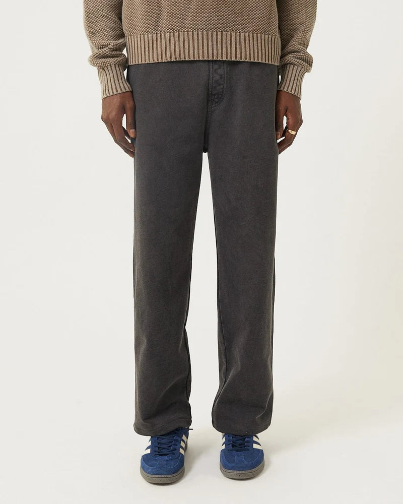 French Terry Sweatpant Black