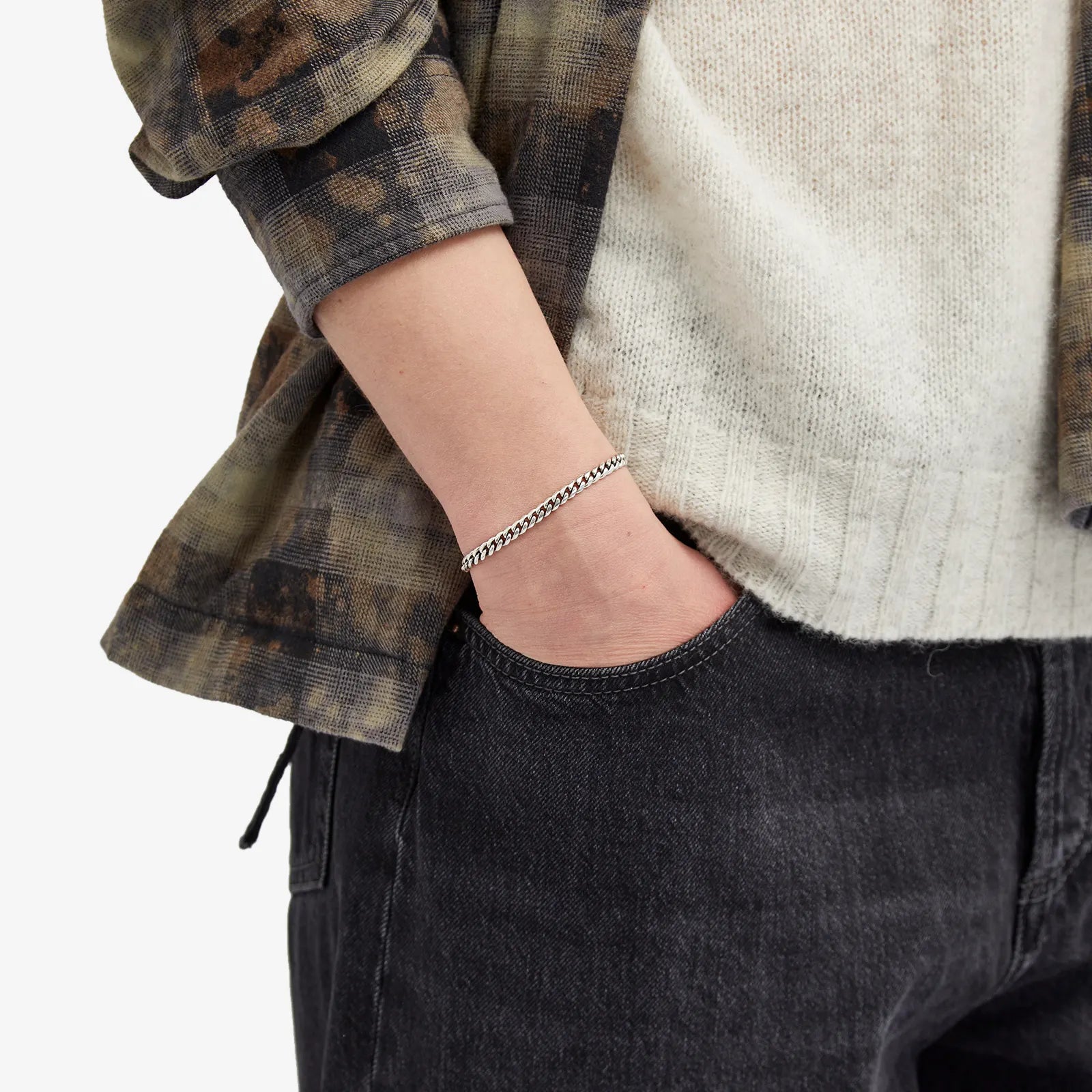 Silver Scale Bracelet