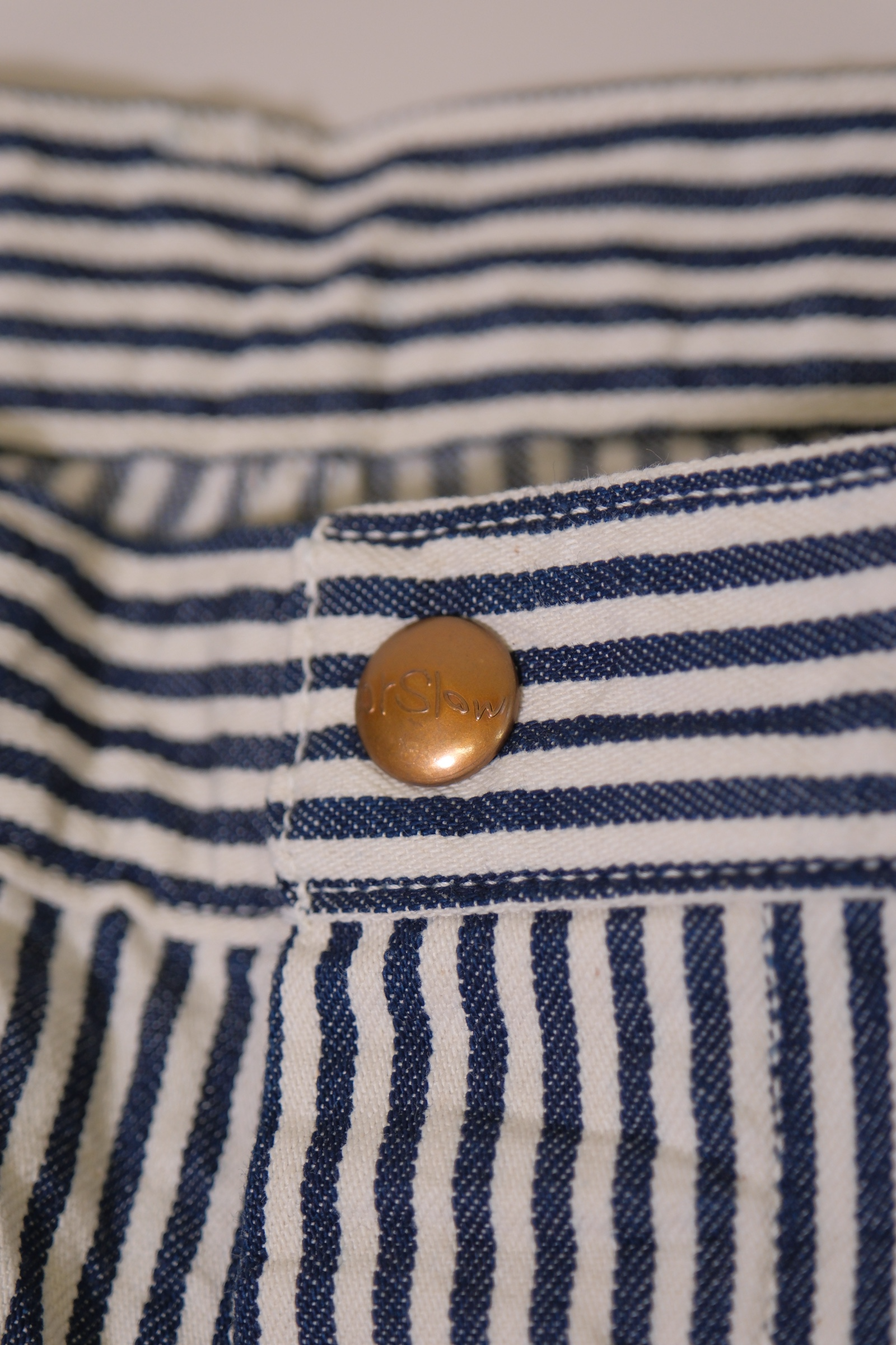 WIDE FIT 30'S HICKORY PAINTER PANTS