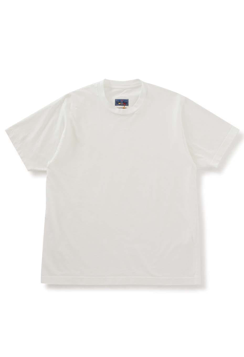 High Gauge Slub SS Tee White