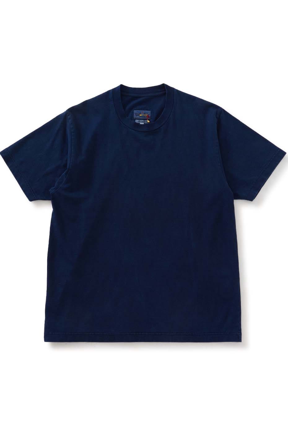 Hand Dyed High Guage Slub SS Tee Indigo