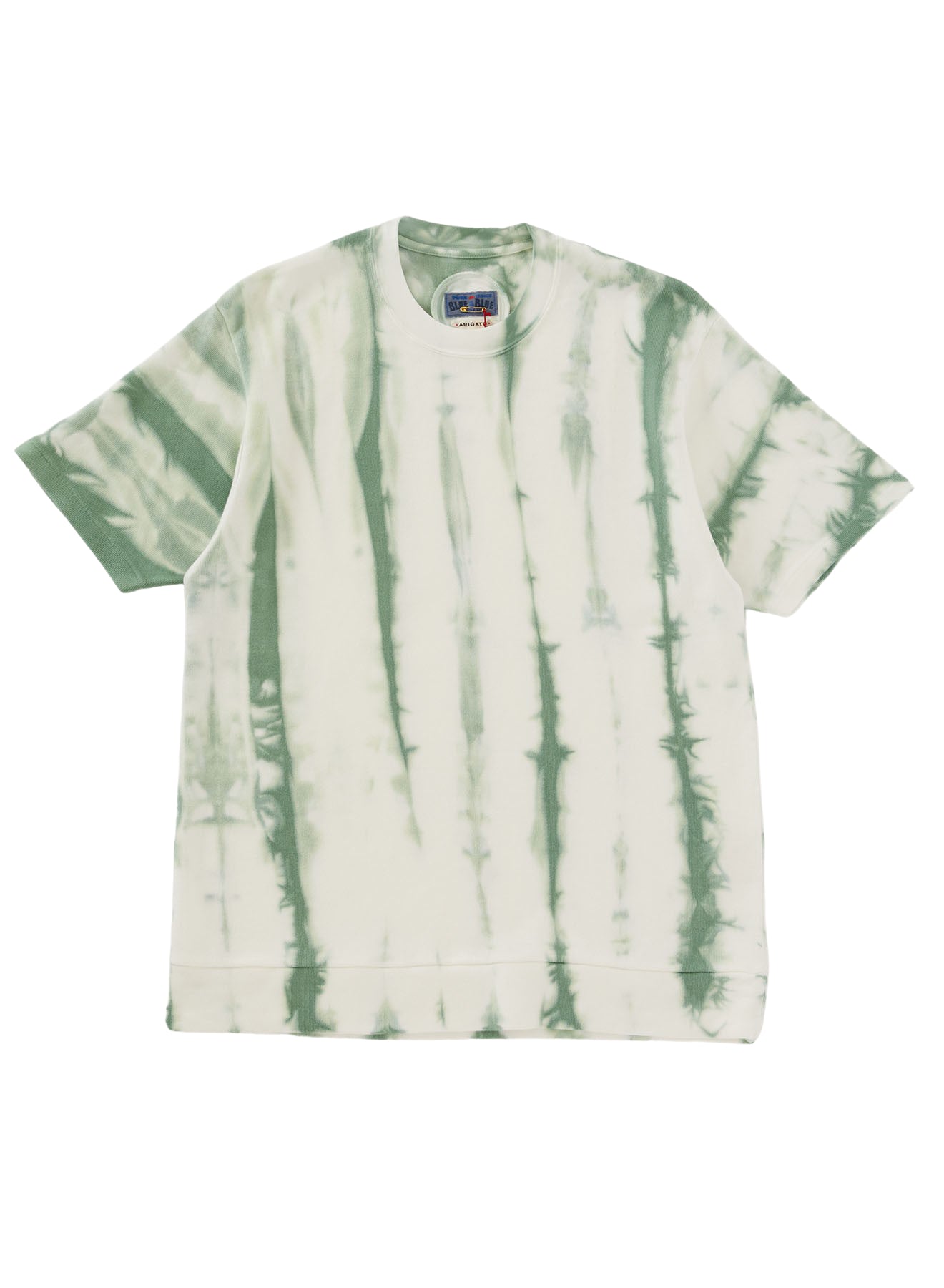 Tate Shibori SS Tee Green