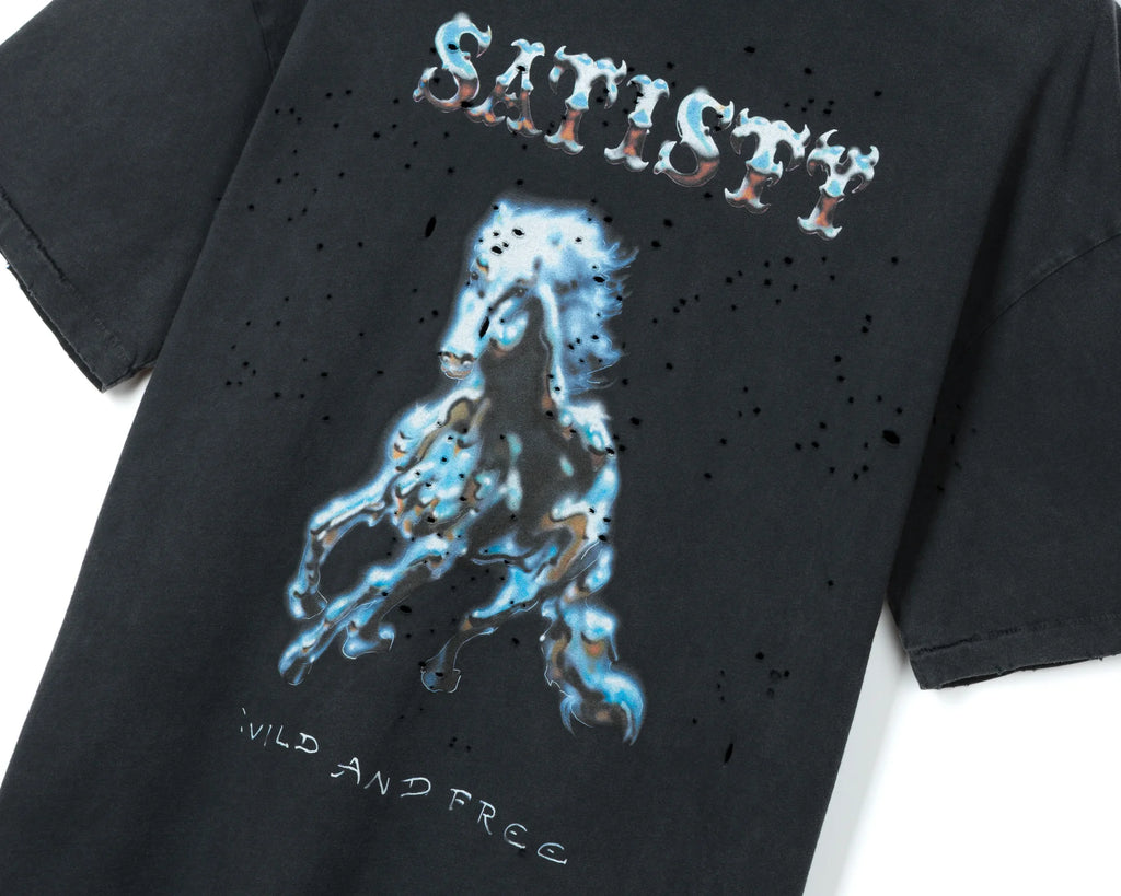 MothTech T-Shirt Aged Black 00A16