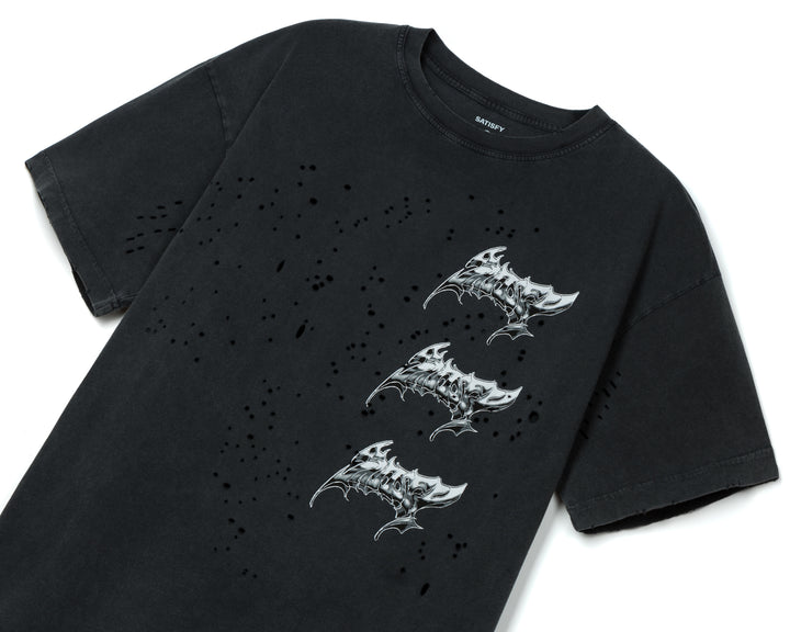 MothTech T-Shirt Aged Black