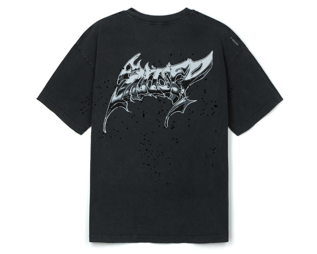 MothTech T-Shirt Aged Black