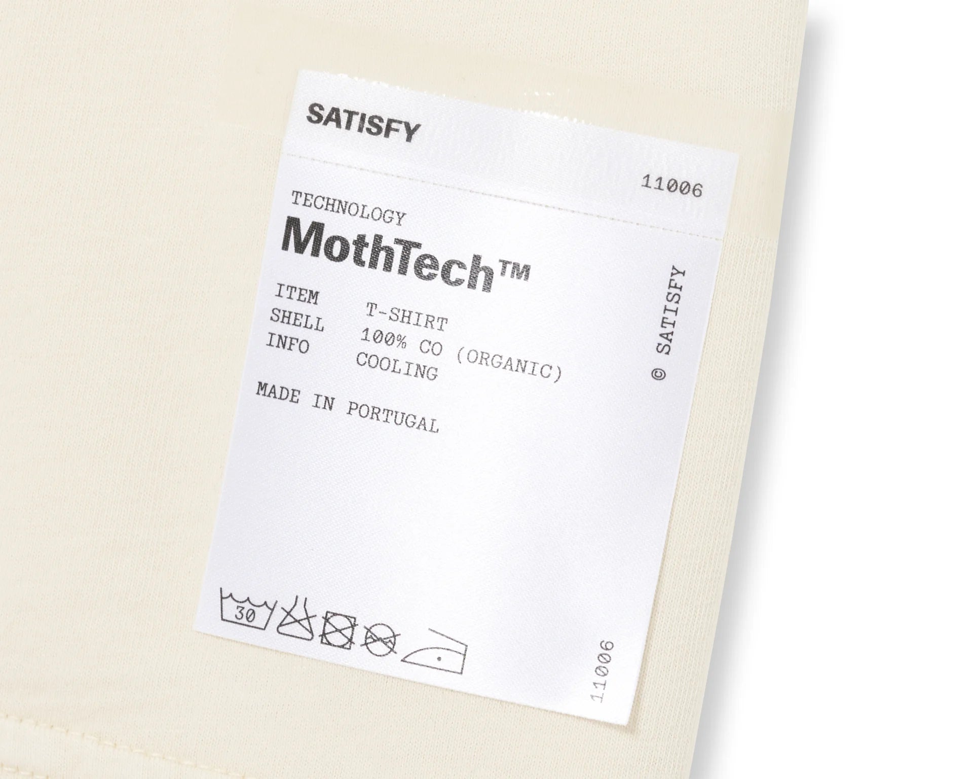 MothTech T-Shirt Aged Ecru