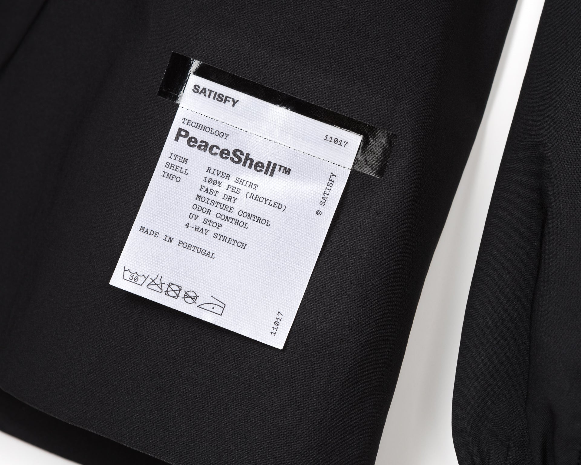 PeaceShell River Shirt Black