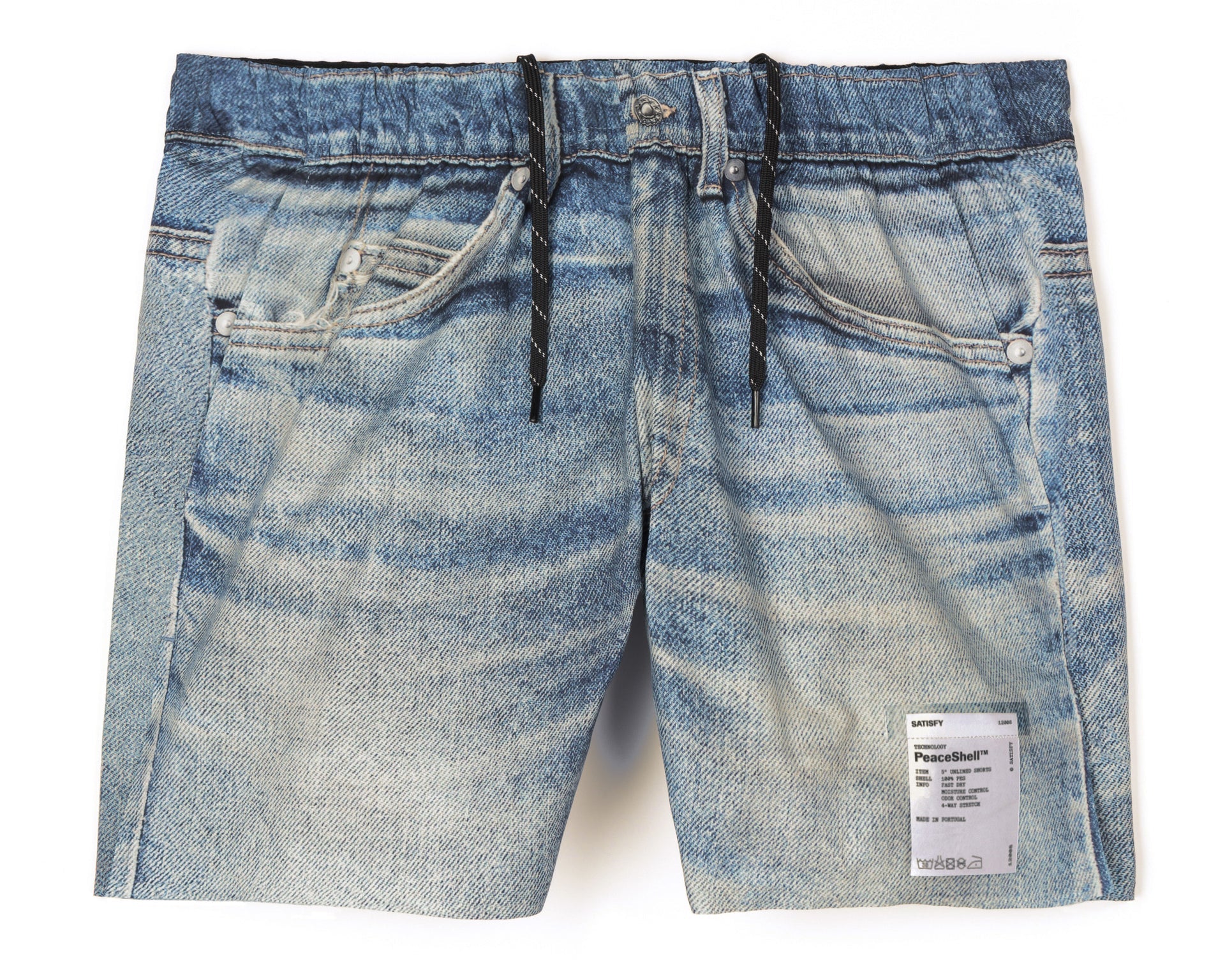 PeaceShell 5 Unlined Shorts Digital Denim 60G00
