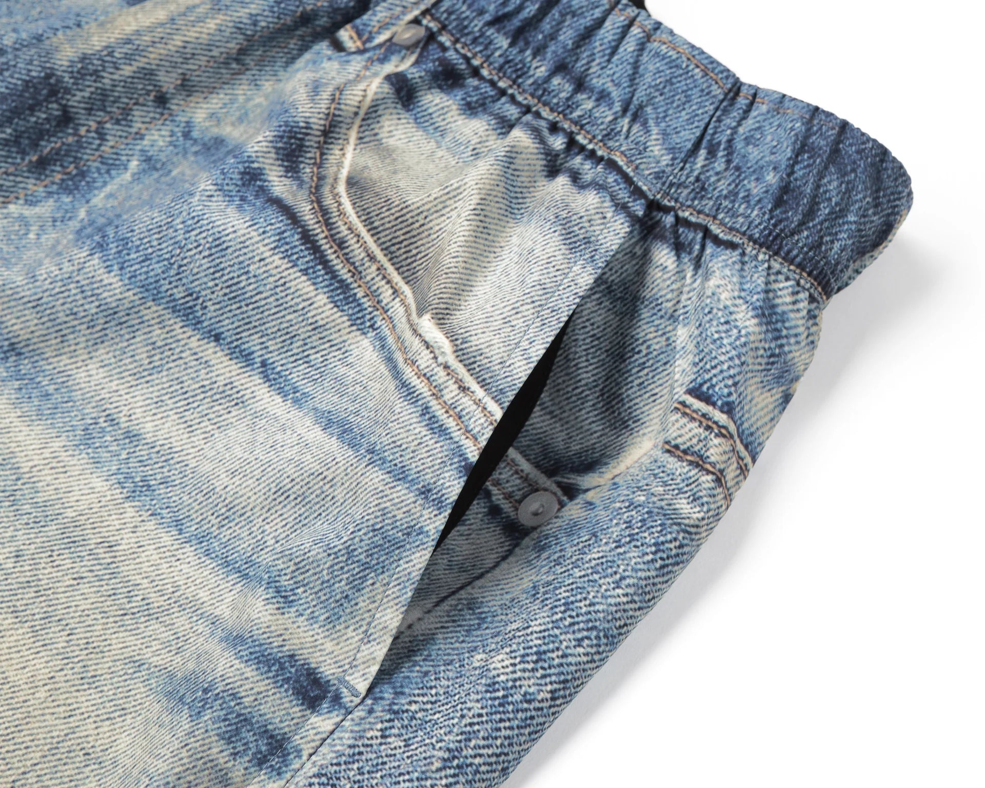 PeaceShell 5 Unlined Shorts Digital Denim