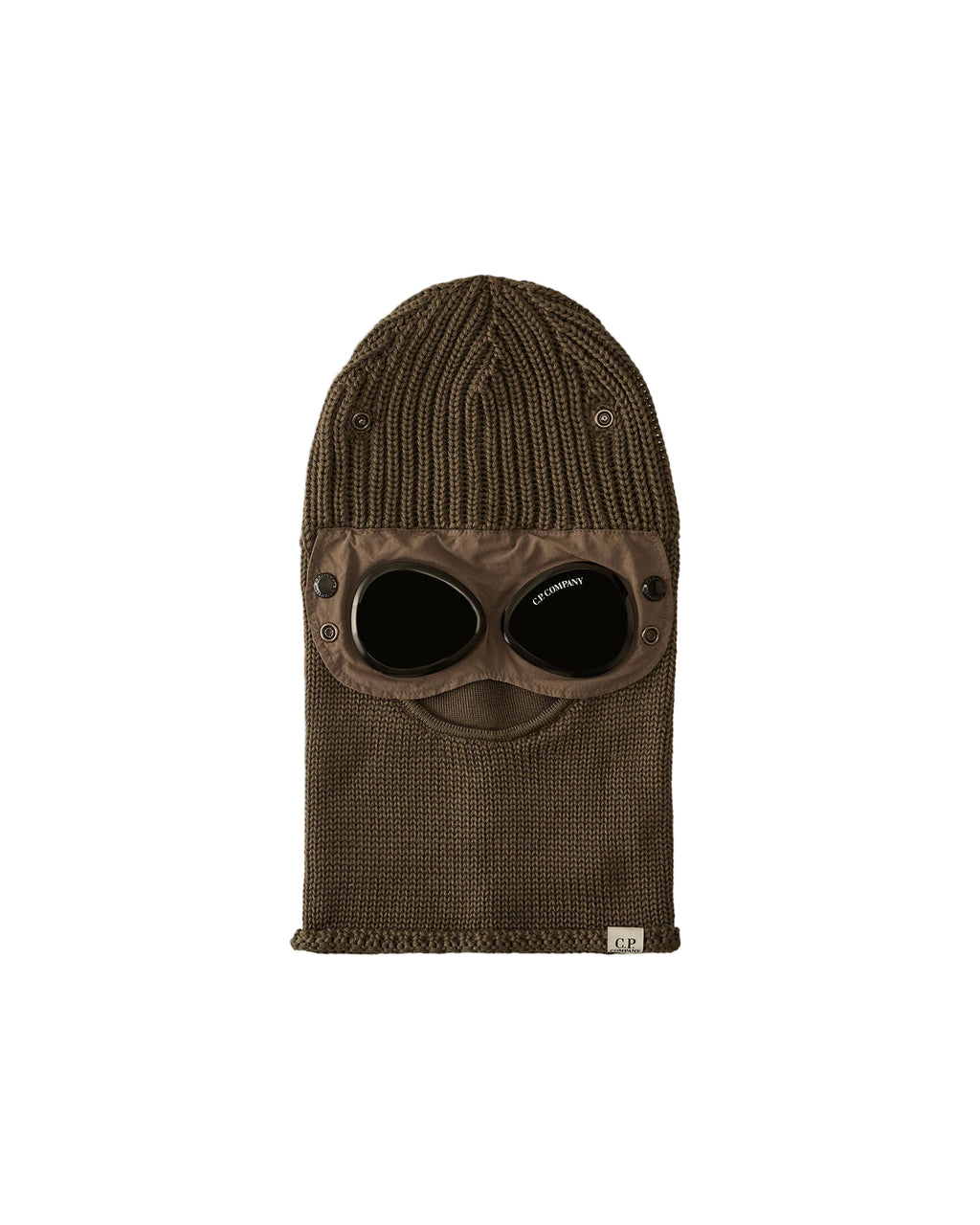Extrafine Merino Wool Ski Mask Walnut