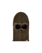 Extrafine Merino Wool Ski Mask Walnut
