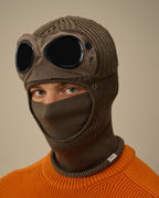 Extrafine Merino Wool Ski Mask Walnut