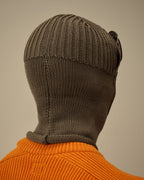 Extrafine Merino Wool Ski Mask Walnut