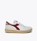 Mi Basket Low Used White/Garnet