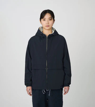 Reversible Hooded Jacket Black