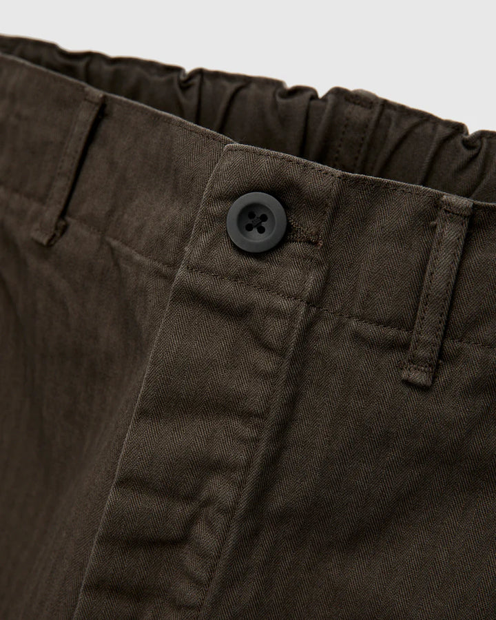 Wide Fit French Work Pant Coffee Brown