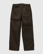 Wide Fit French Work Pant Coffee Brown