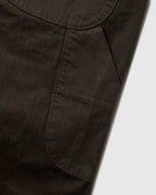 Wide Fit French Work Pant Coffee Brown
