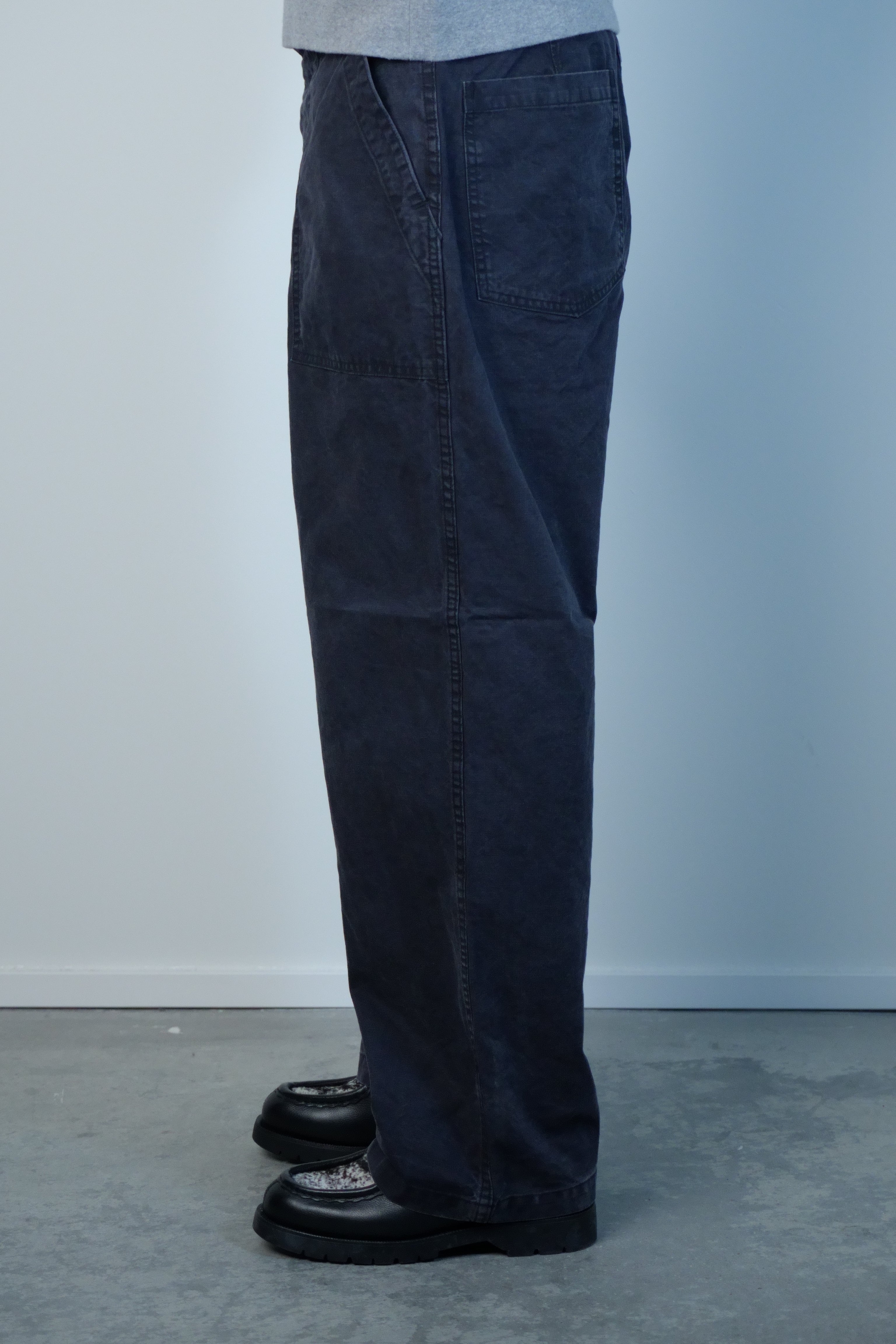 Summer Fatigue Pants Black