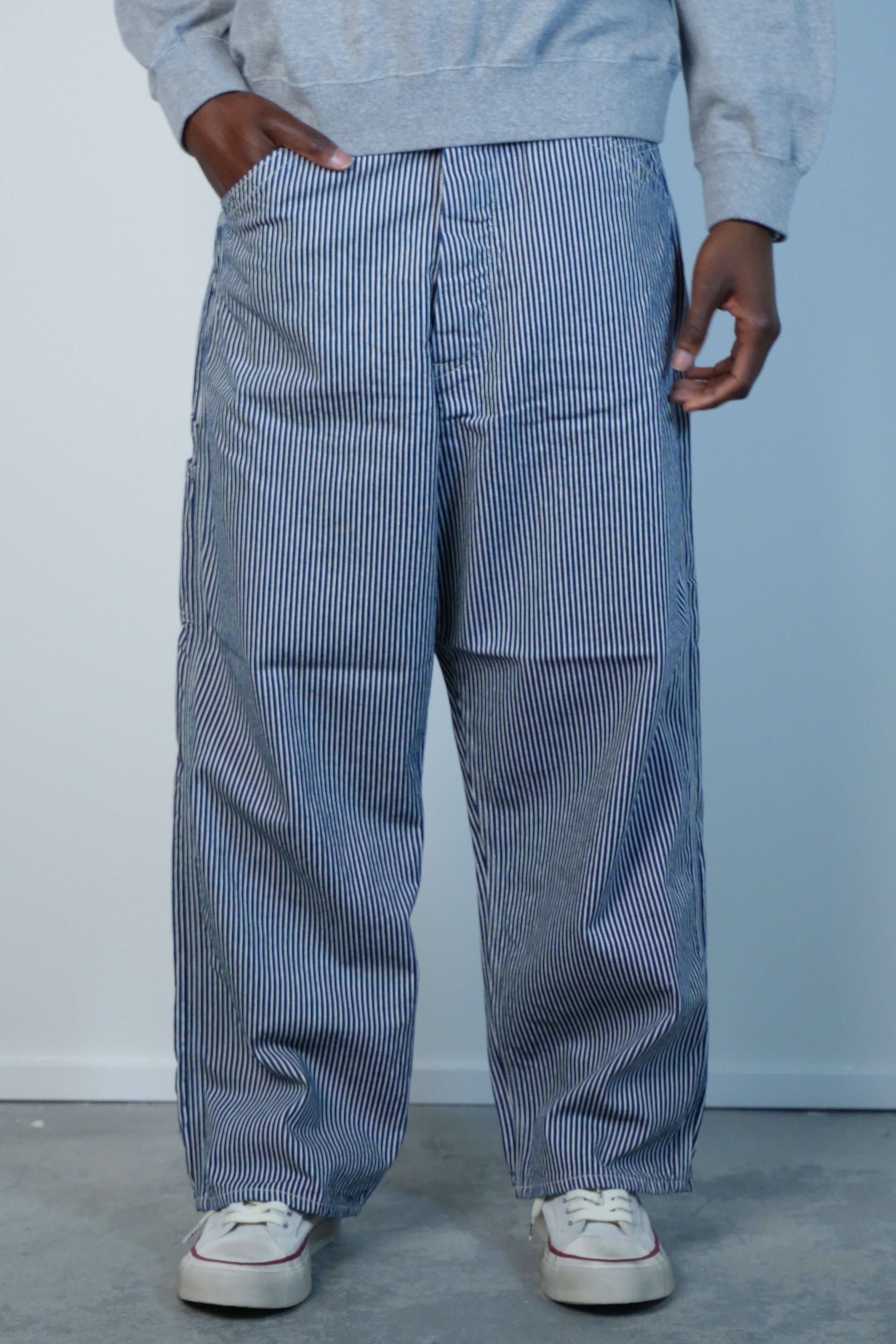 WIDE FIT 30'S HICKORY PAINTER PANTS