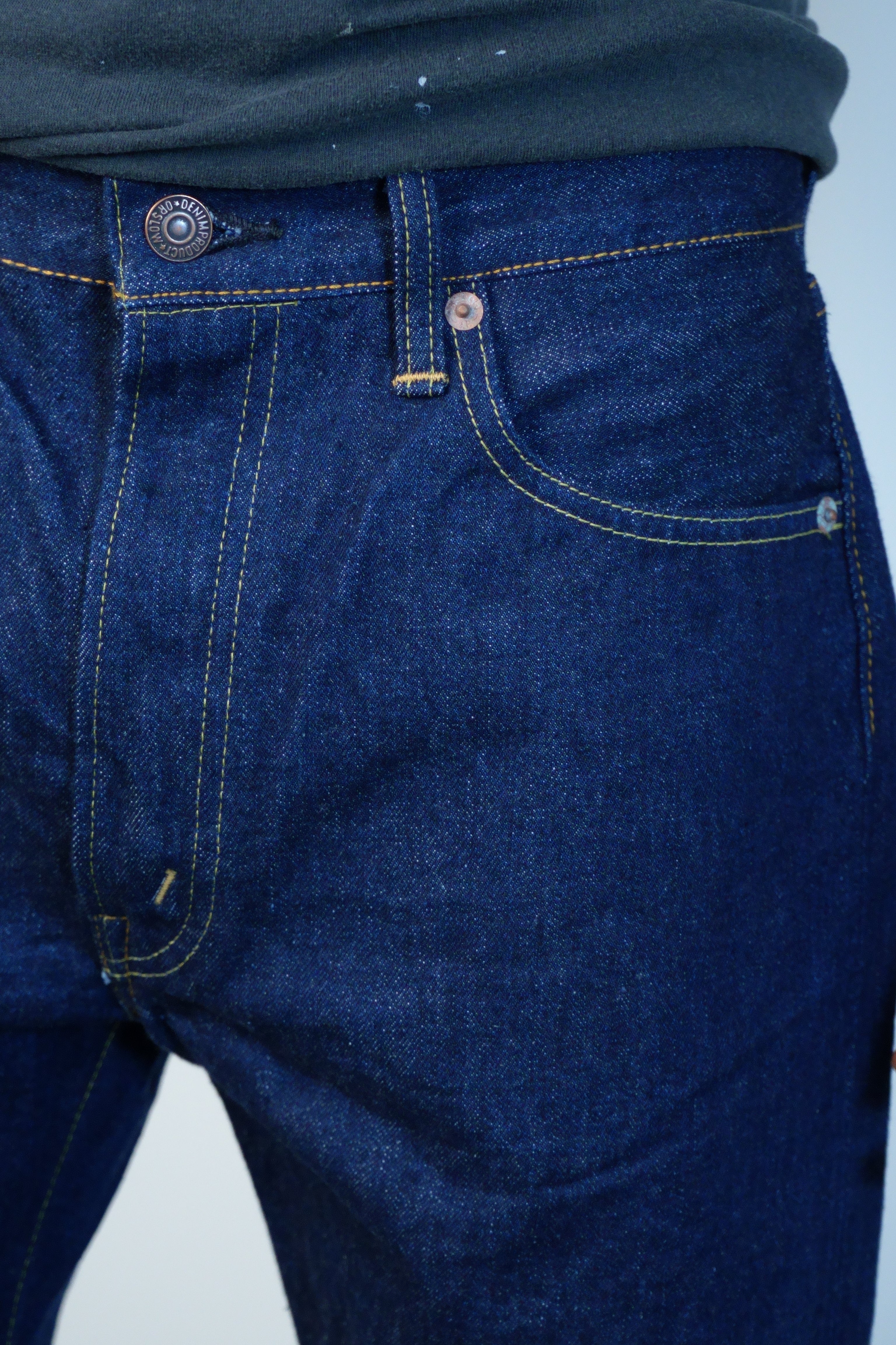 107 Ivy Fit Selvedge Denim One Wash