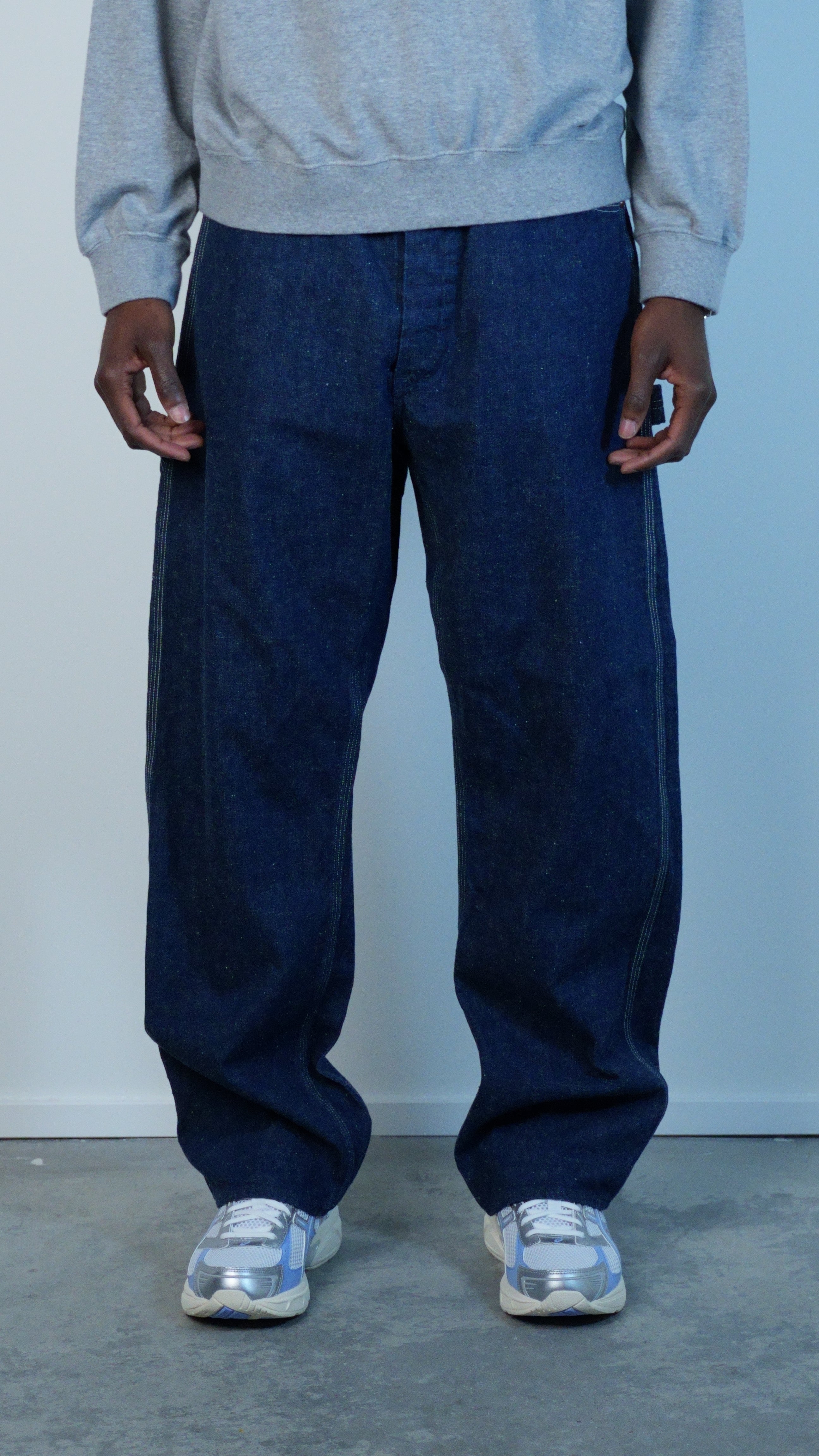 パンツ DENIM PAINTER PANTS orSlow Denim Painter Pants One Wash – A-Priori