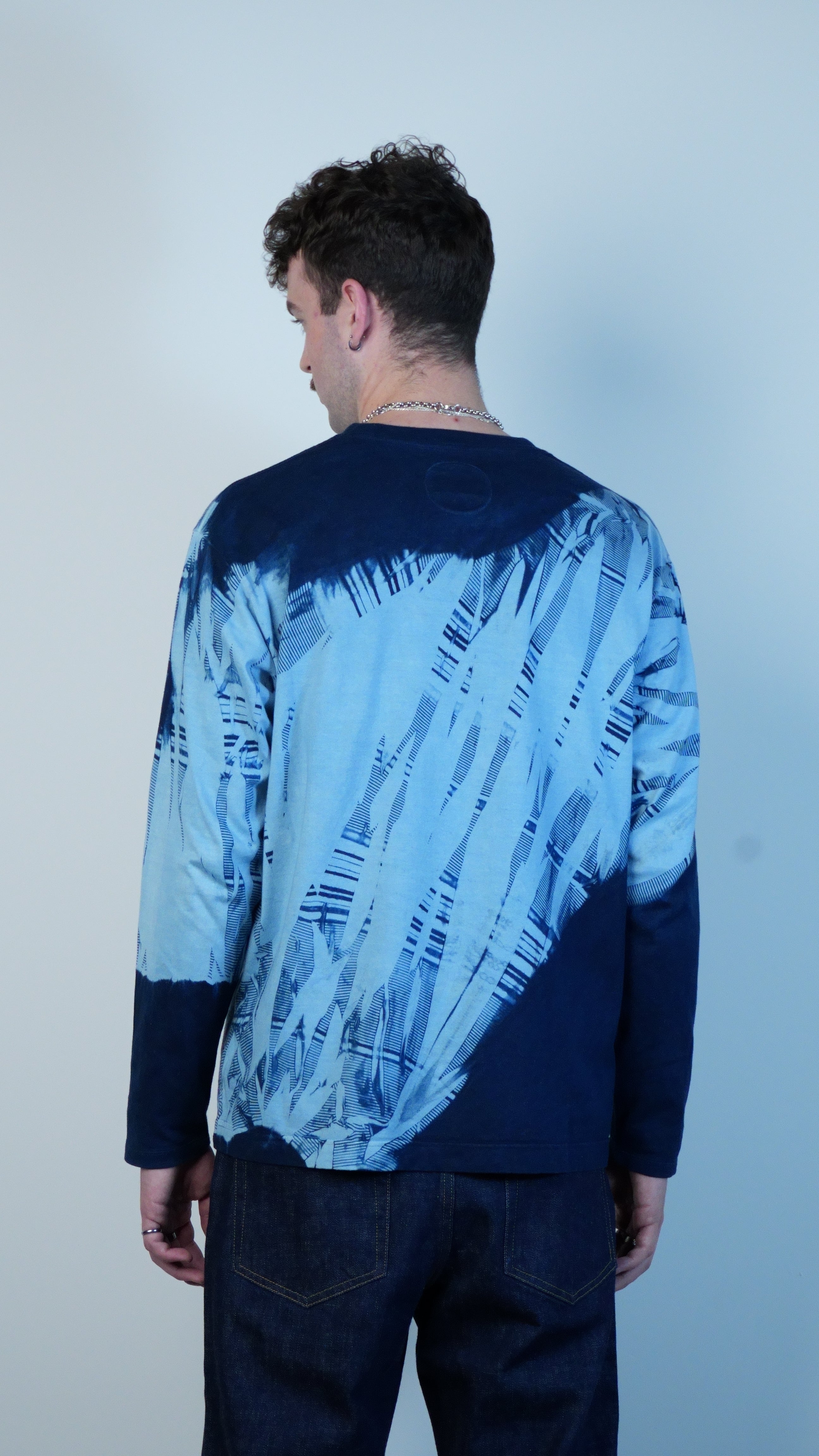 Itajime LS Tee Pure Indigo