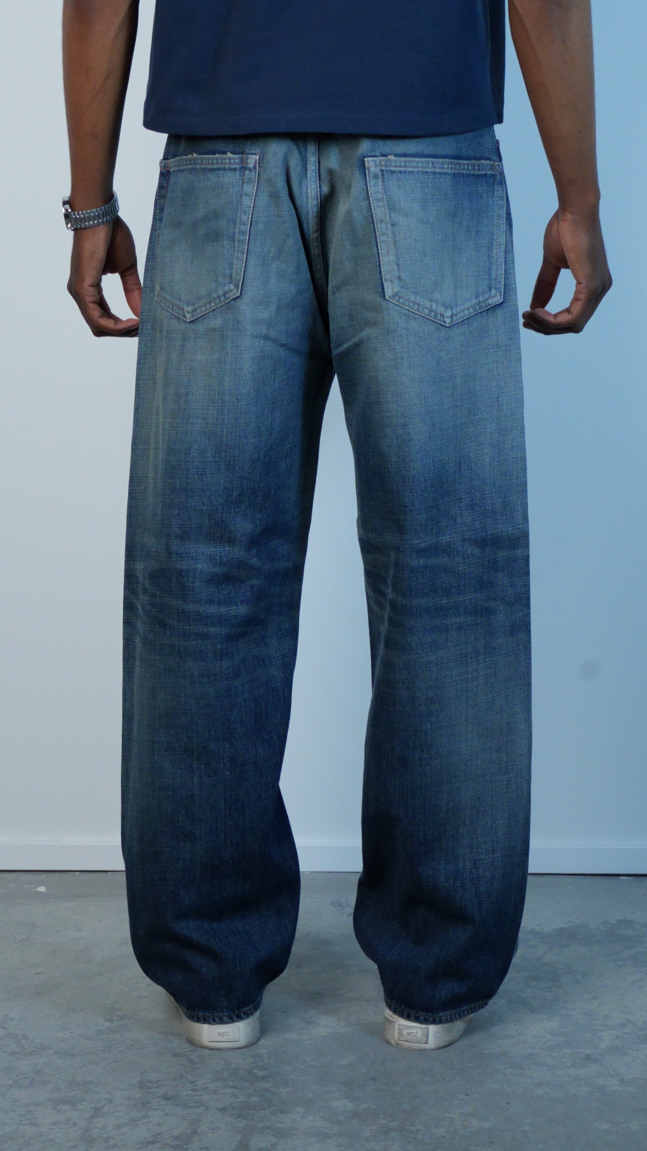Selvage Denim Pants Vintage Indigo