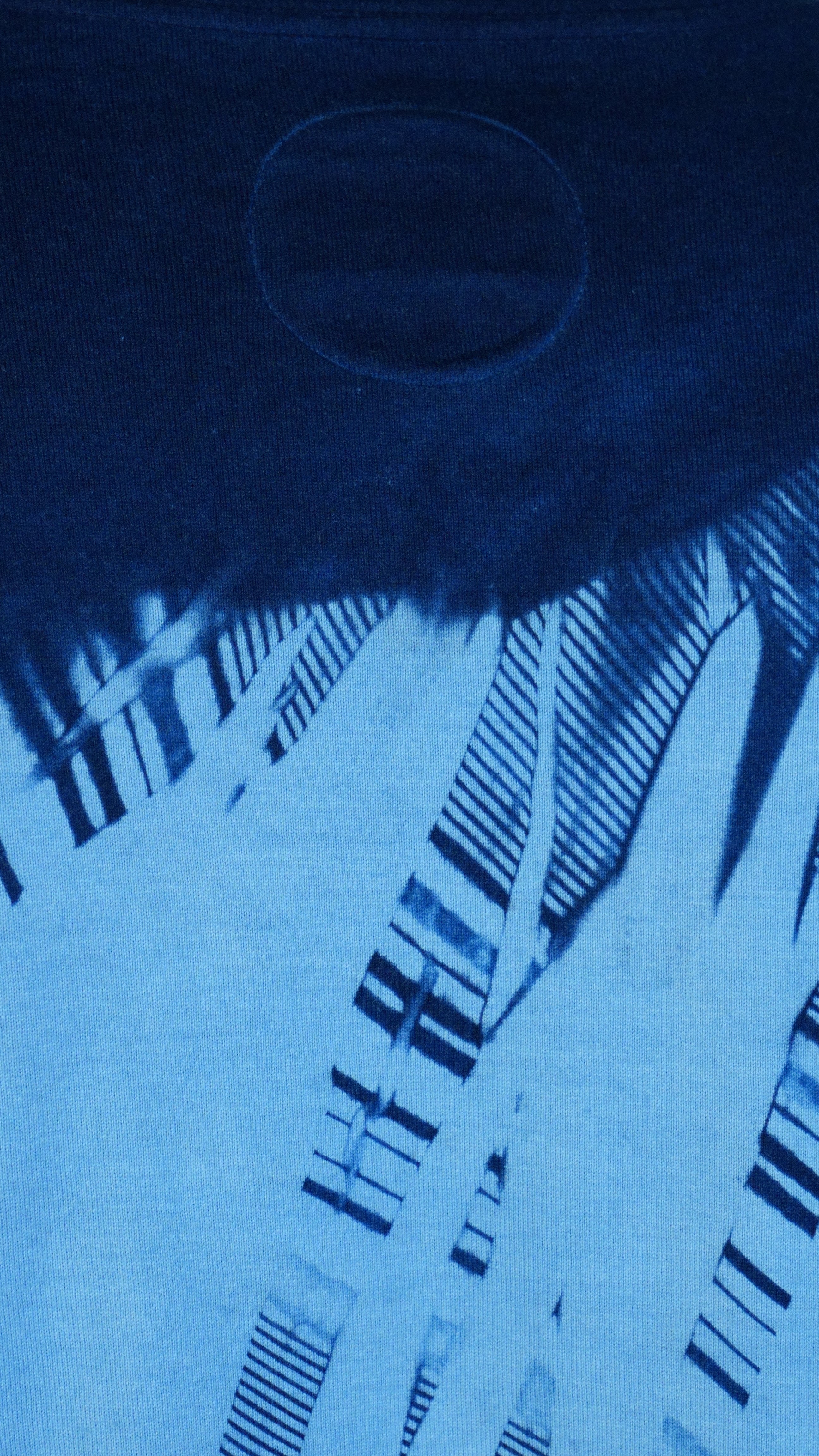 Itajime LS Tee Pure Indigo