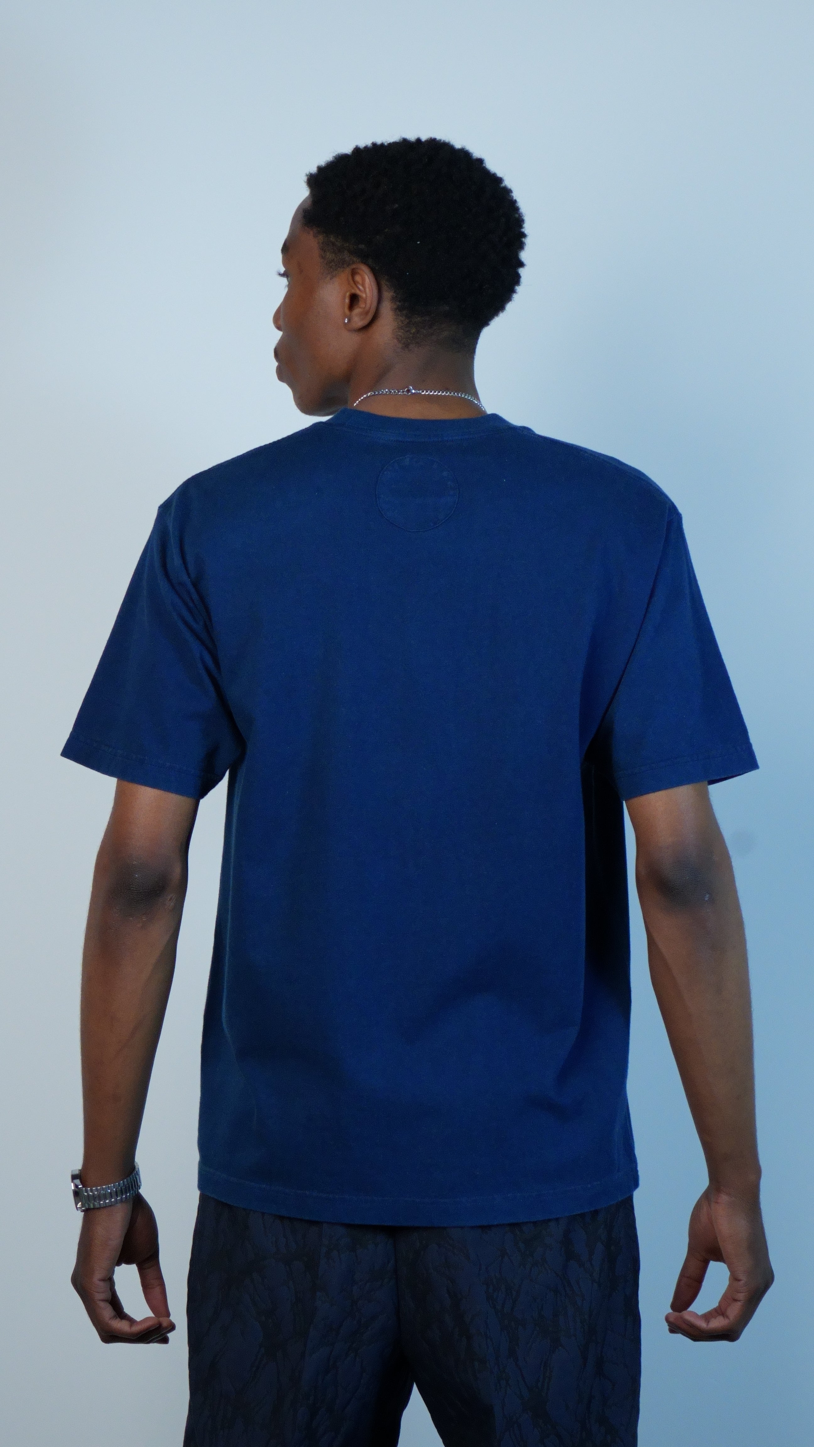 Hand Dyed High Guage Slub SS Tee Indigo