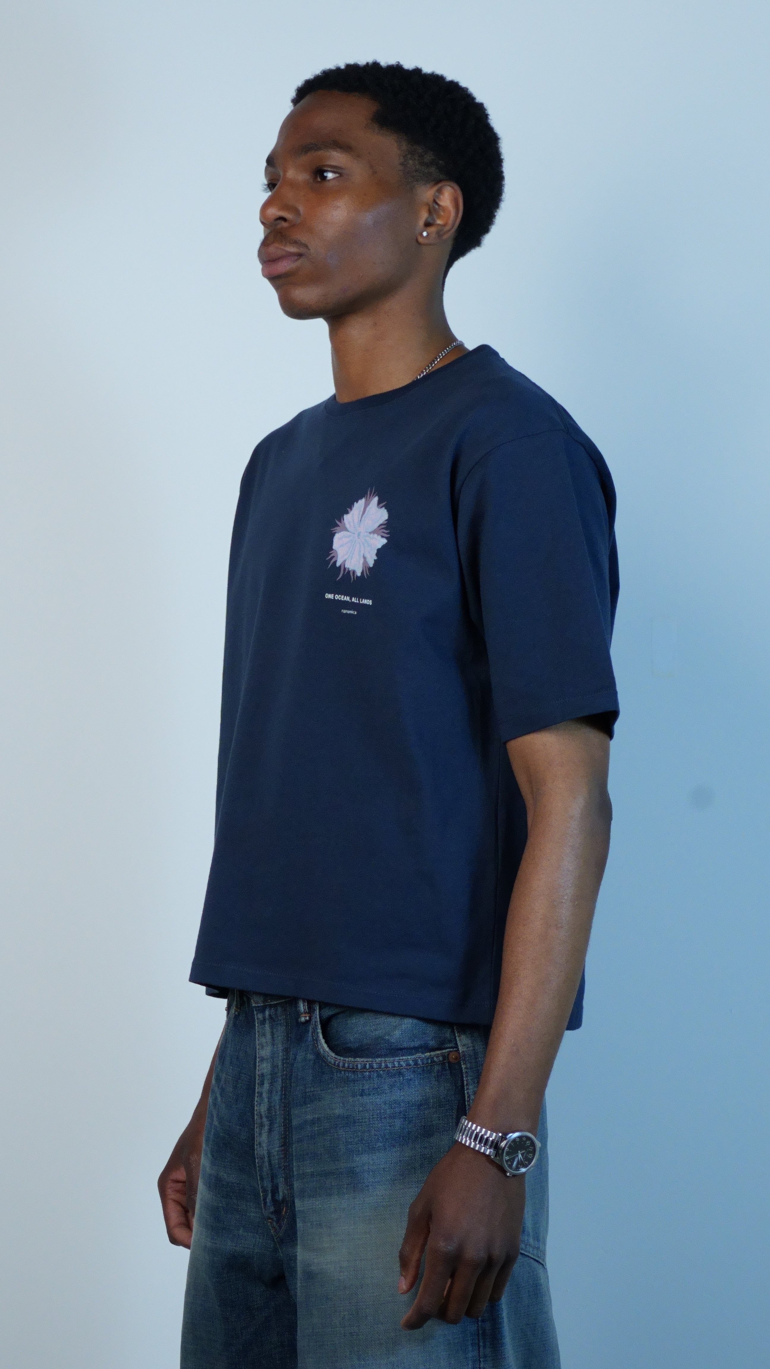 OOAL Graphic Tee Navy