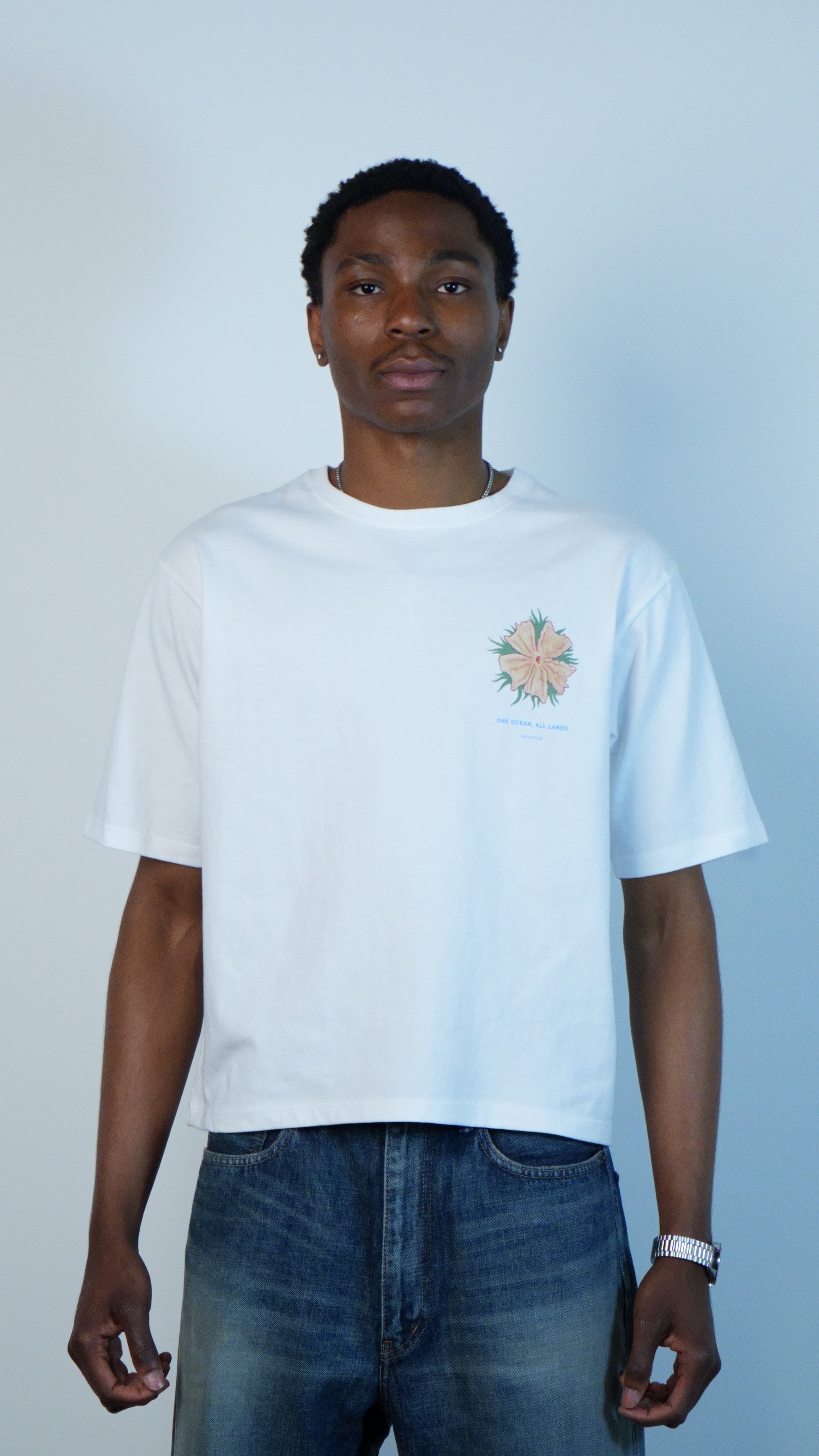 OOAL Graphic Tee Off White
