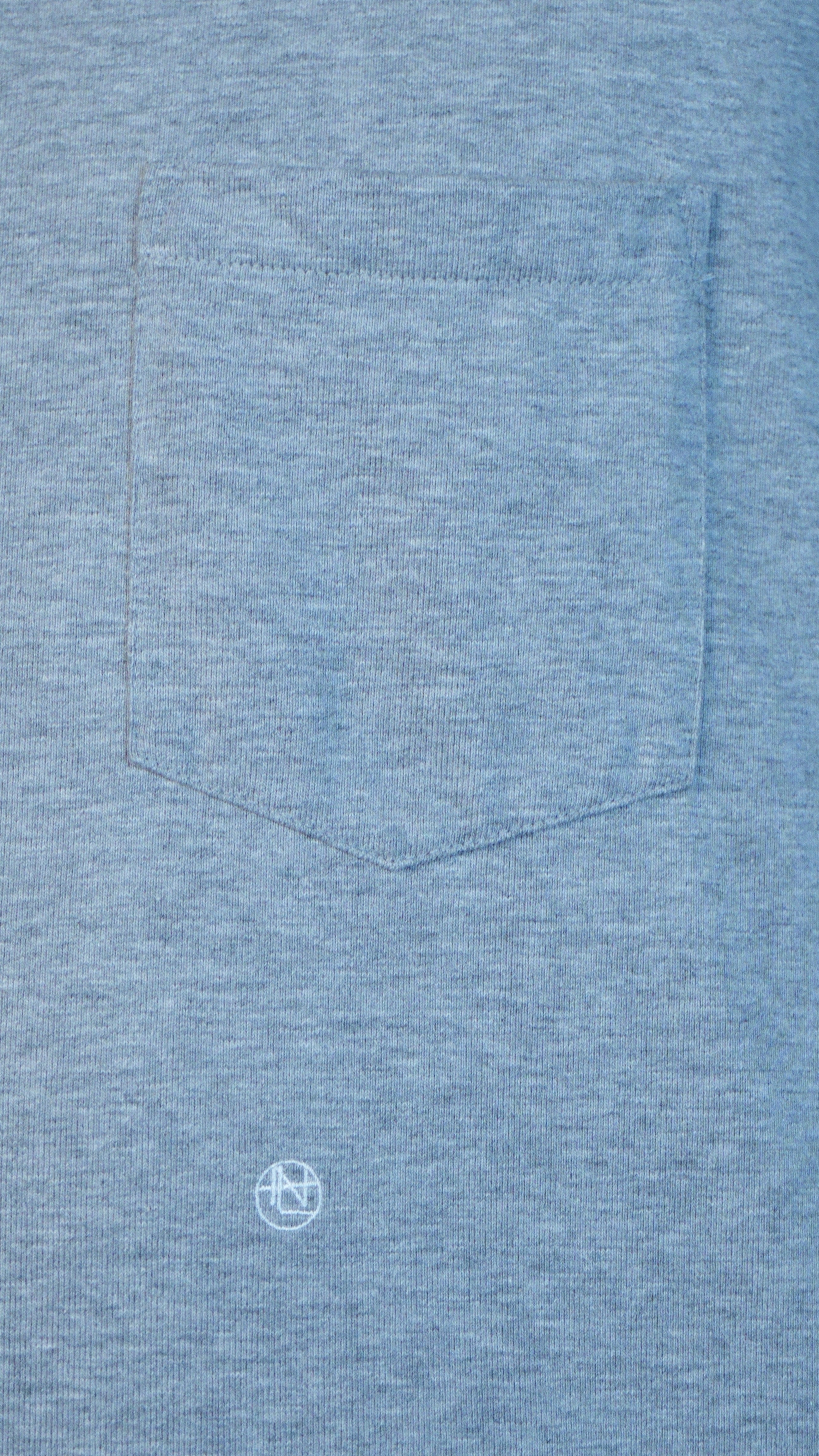 COOLMAX Jersey Pocket Tee Heather Gray