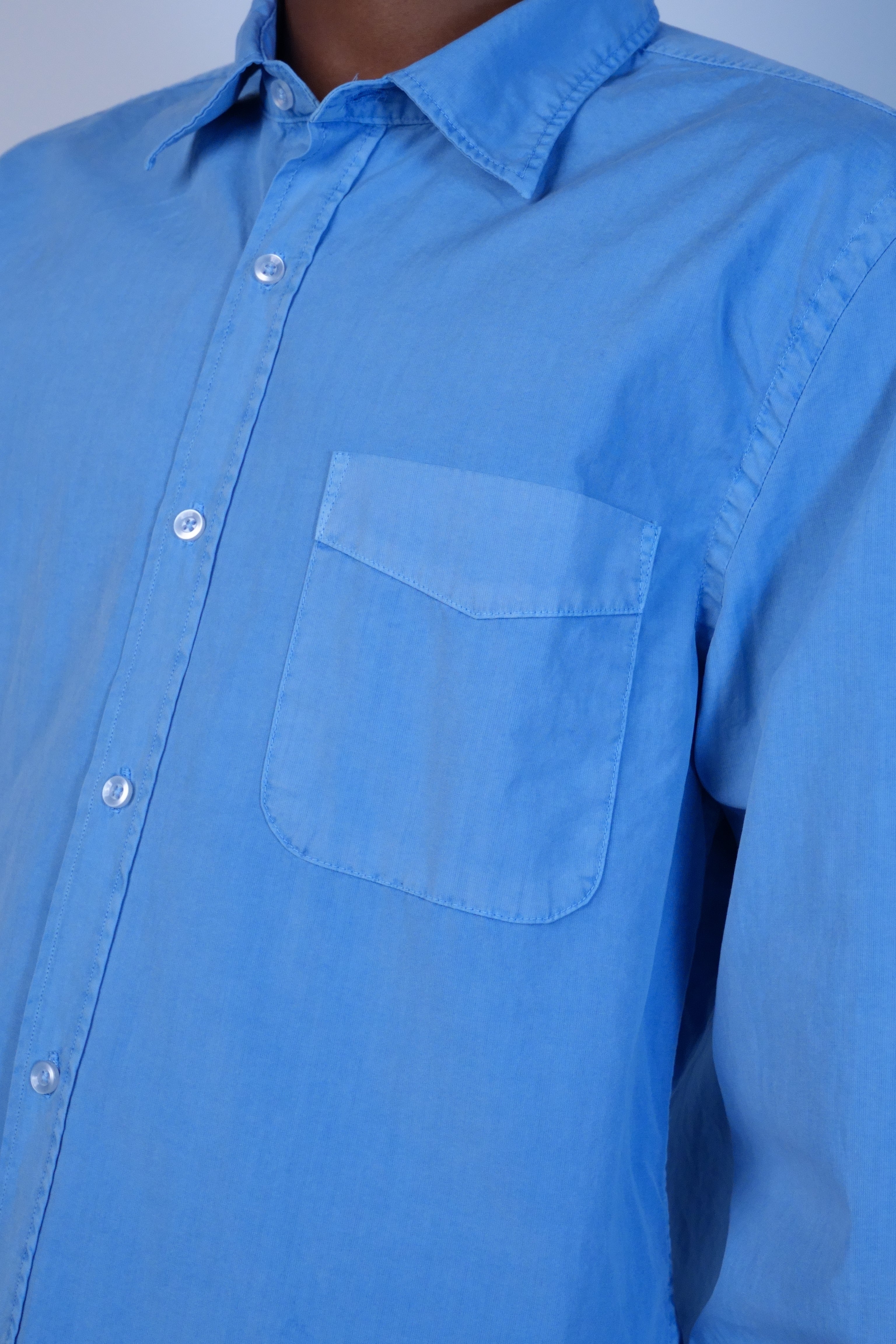 Poplin Standard Shirt Ocean