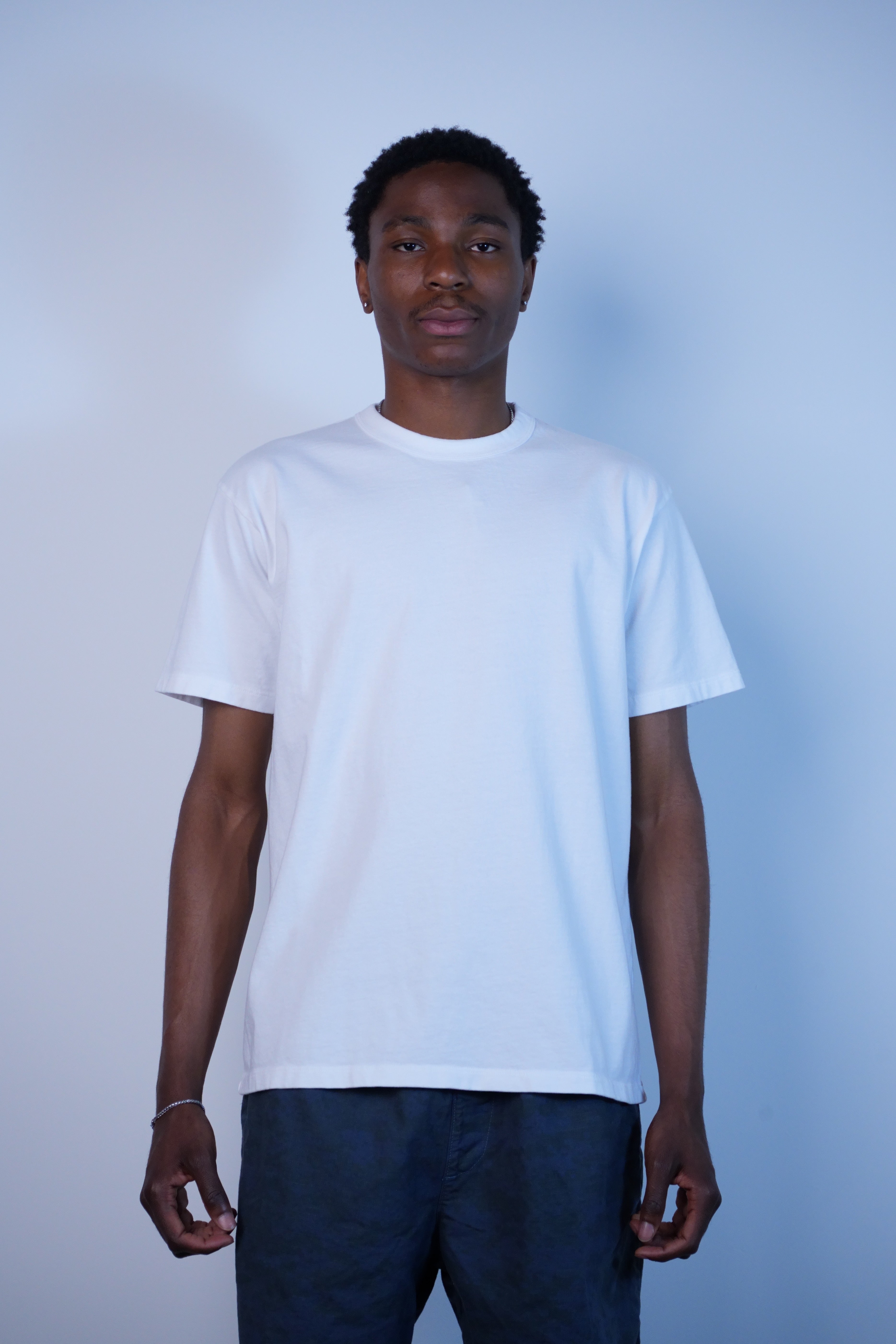 Recycled Jersey Phys. ED. Tee White