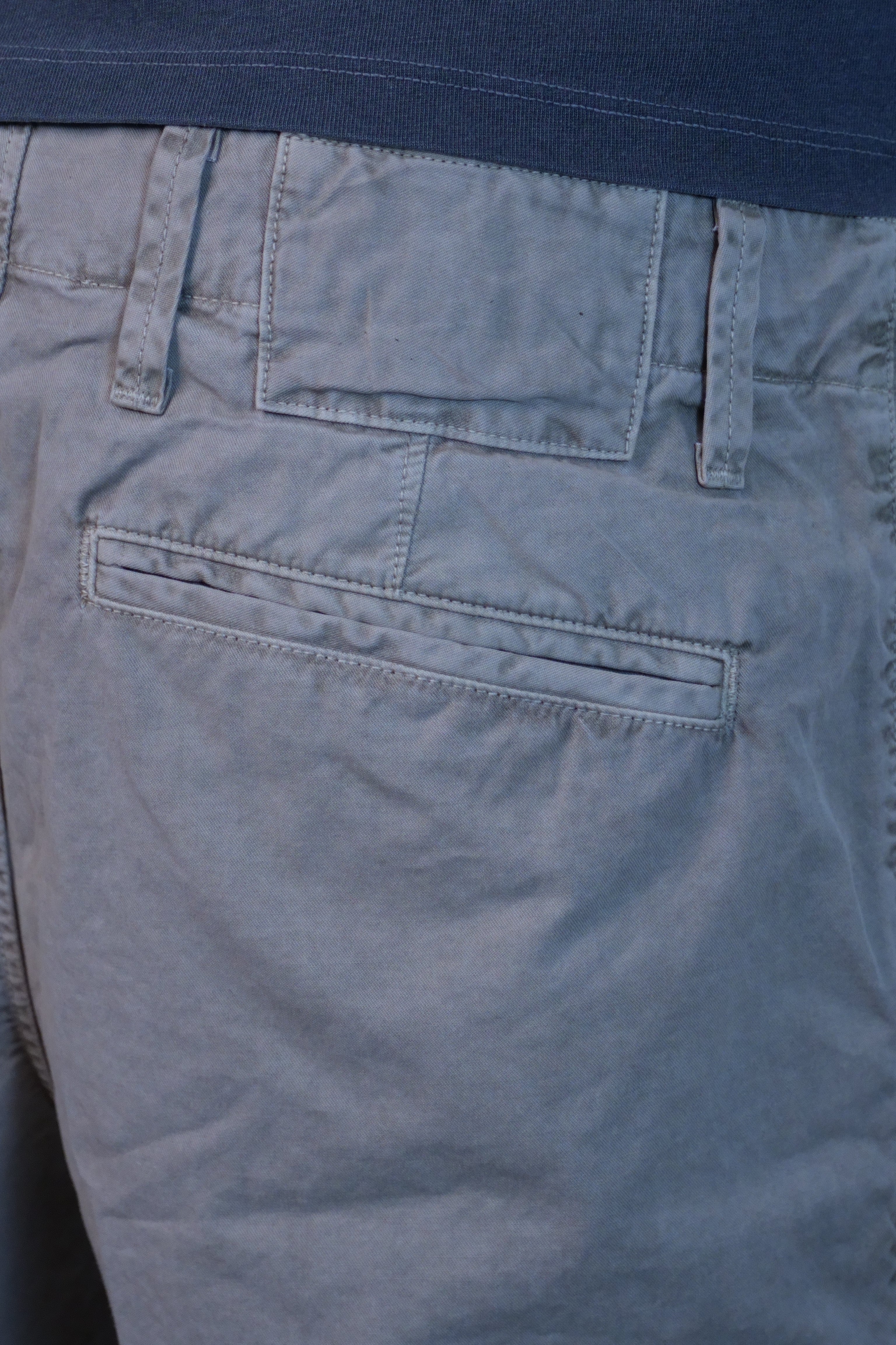 Relaxed Twill Short Khaki