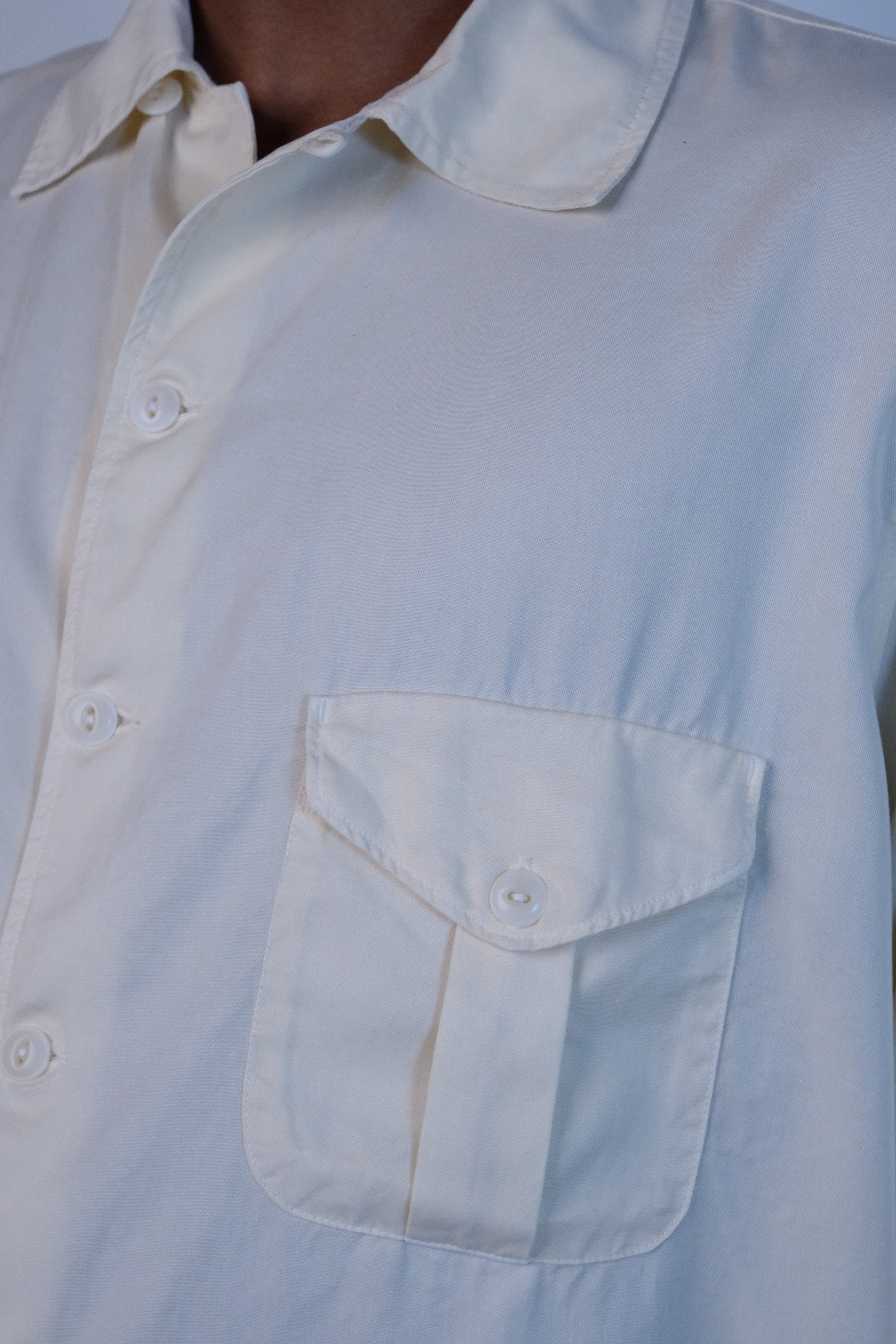 Tencel Patio Shirt Buttermilk