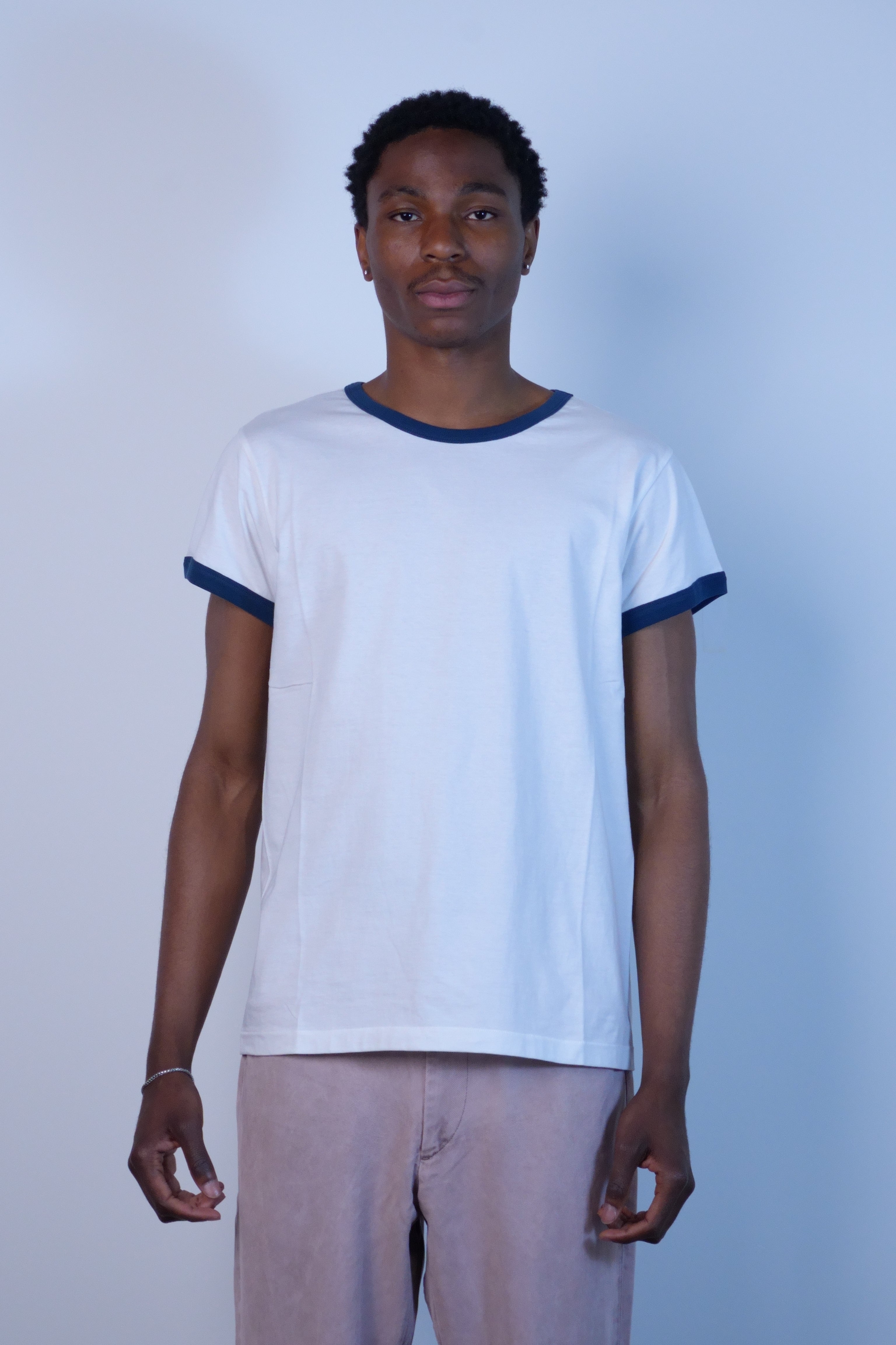 Tubular Ringer T-Shirt Navy