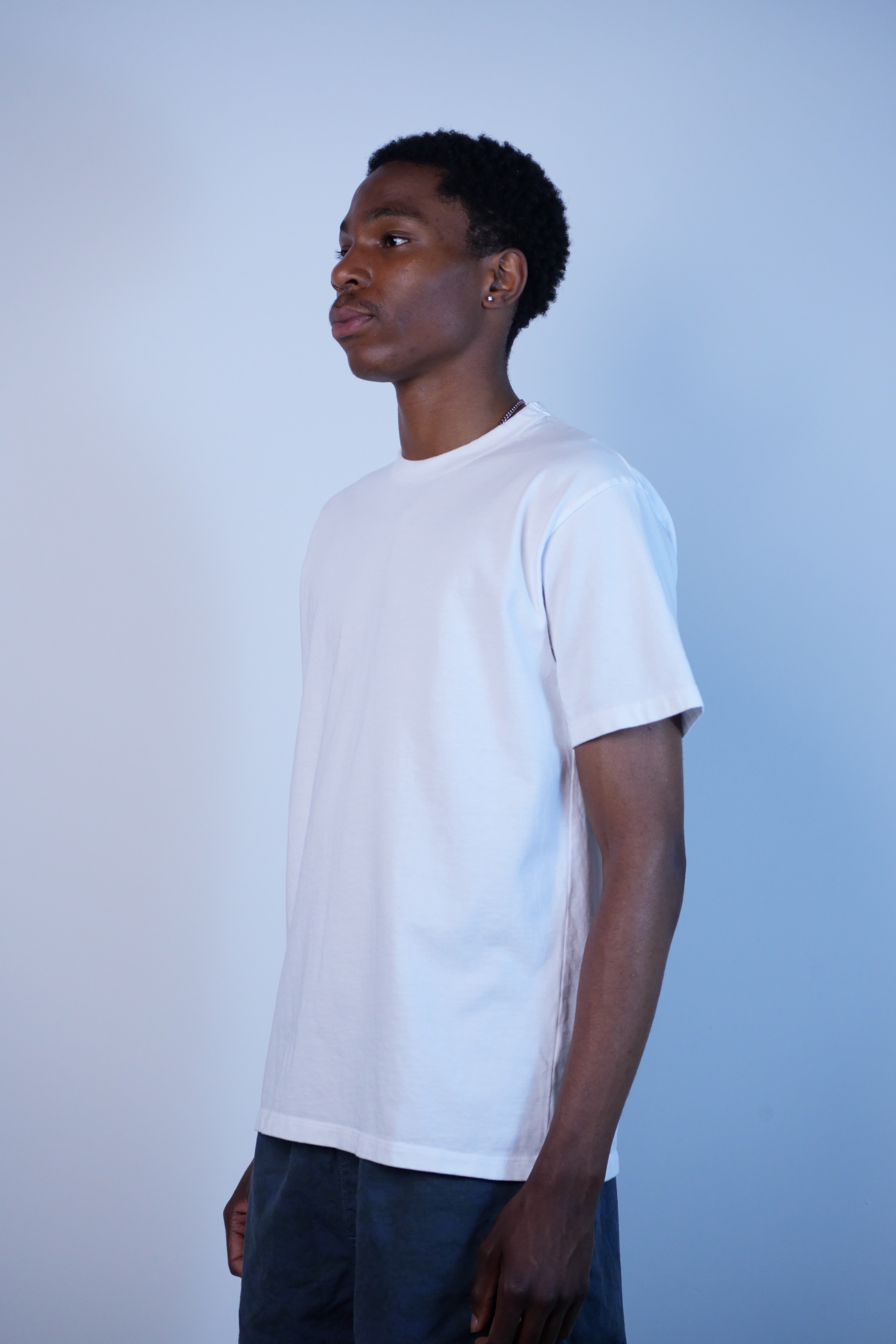 Recycled Jersey Phys. ED. Tee White