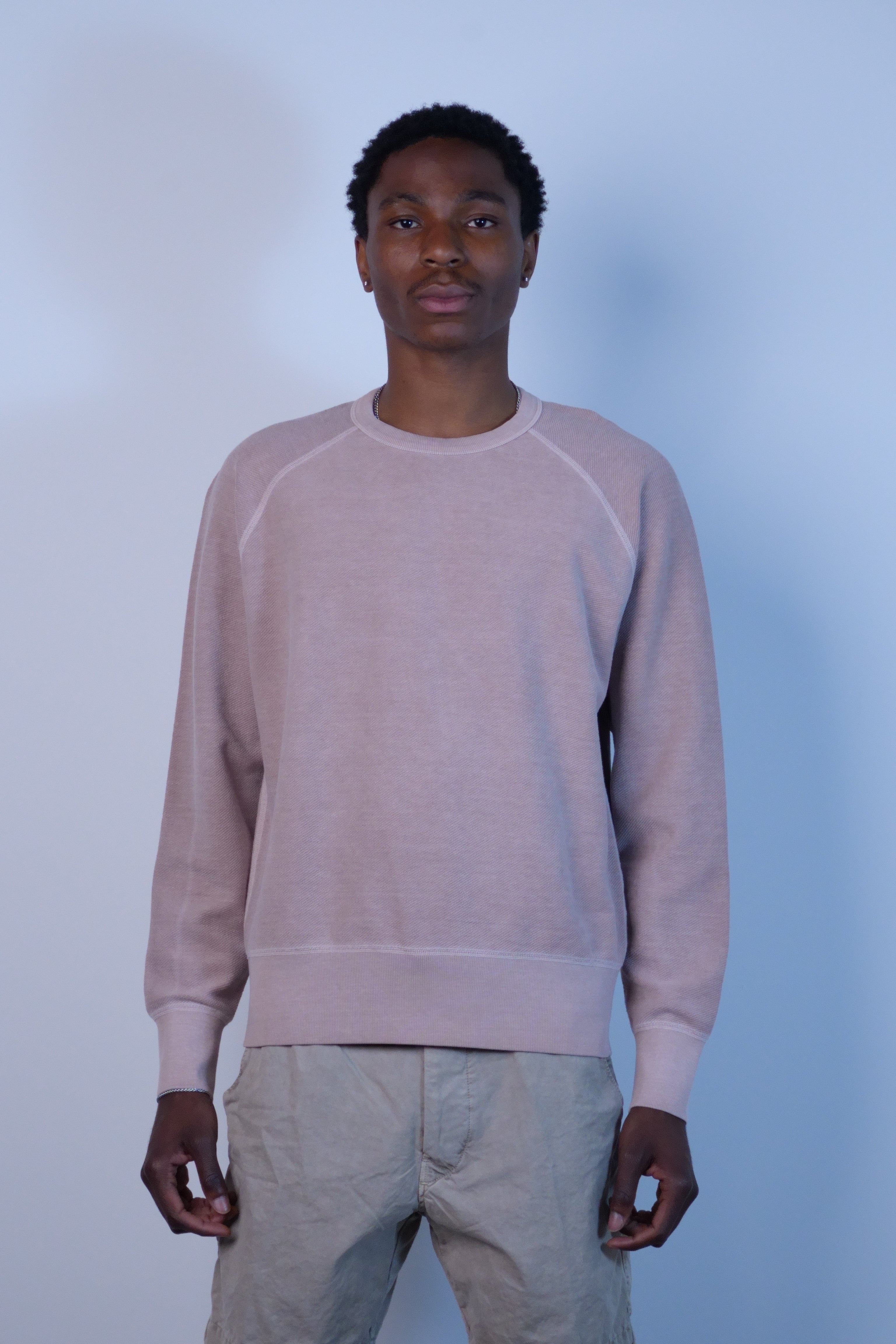 American Twill Back Terry Crew Reversible Sweat Haze