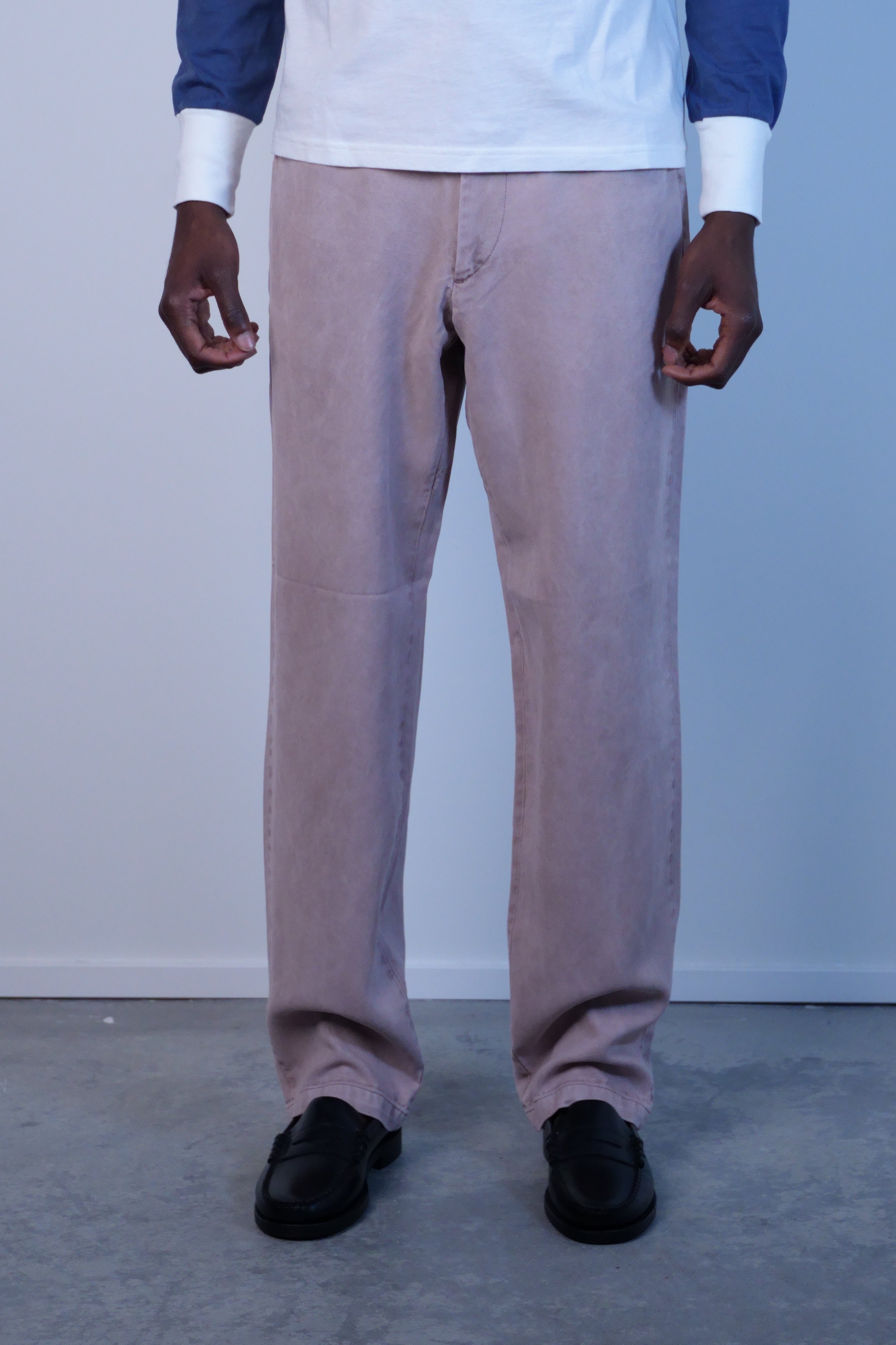 Tencel Gabardine Western Pant Mauve